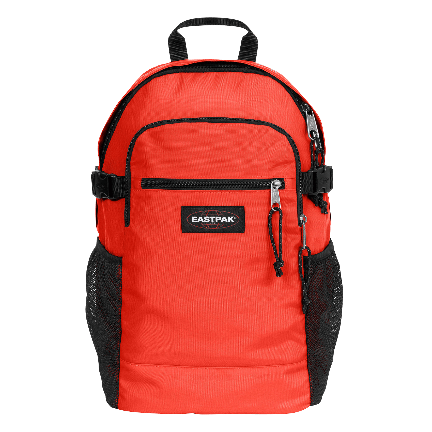 eastpak orange backpack