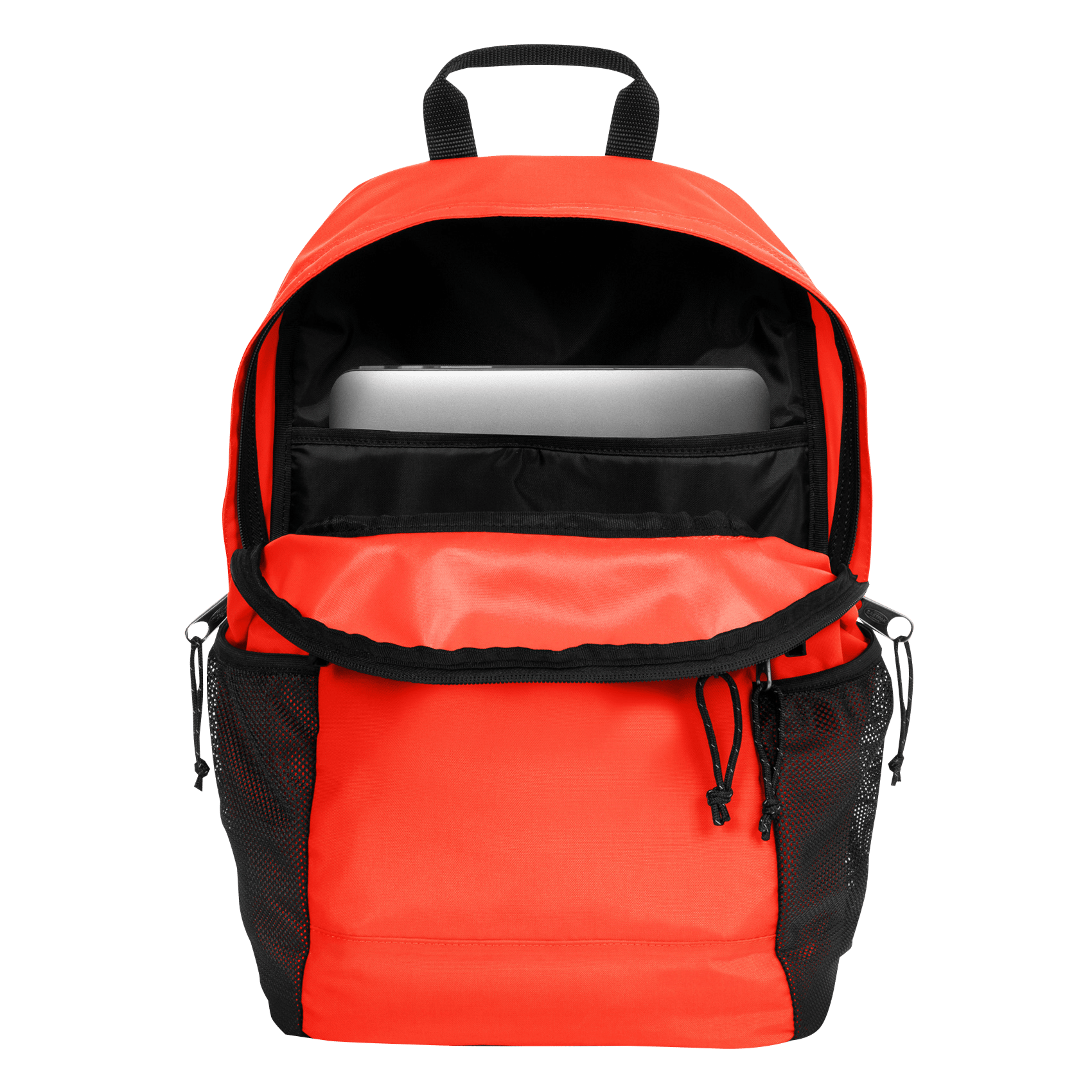 eastpak orange backpack