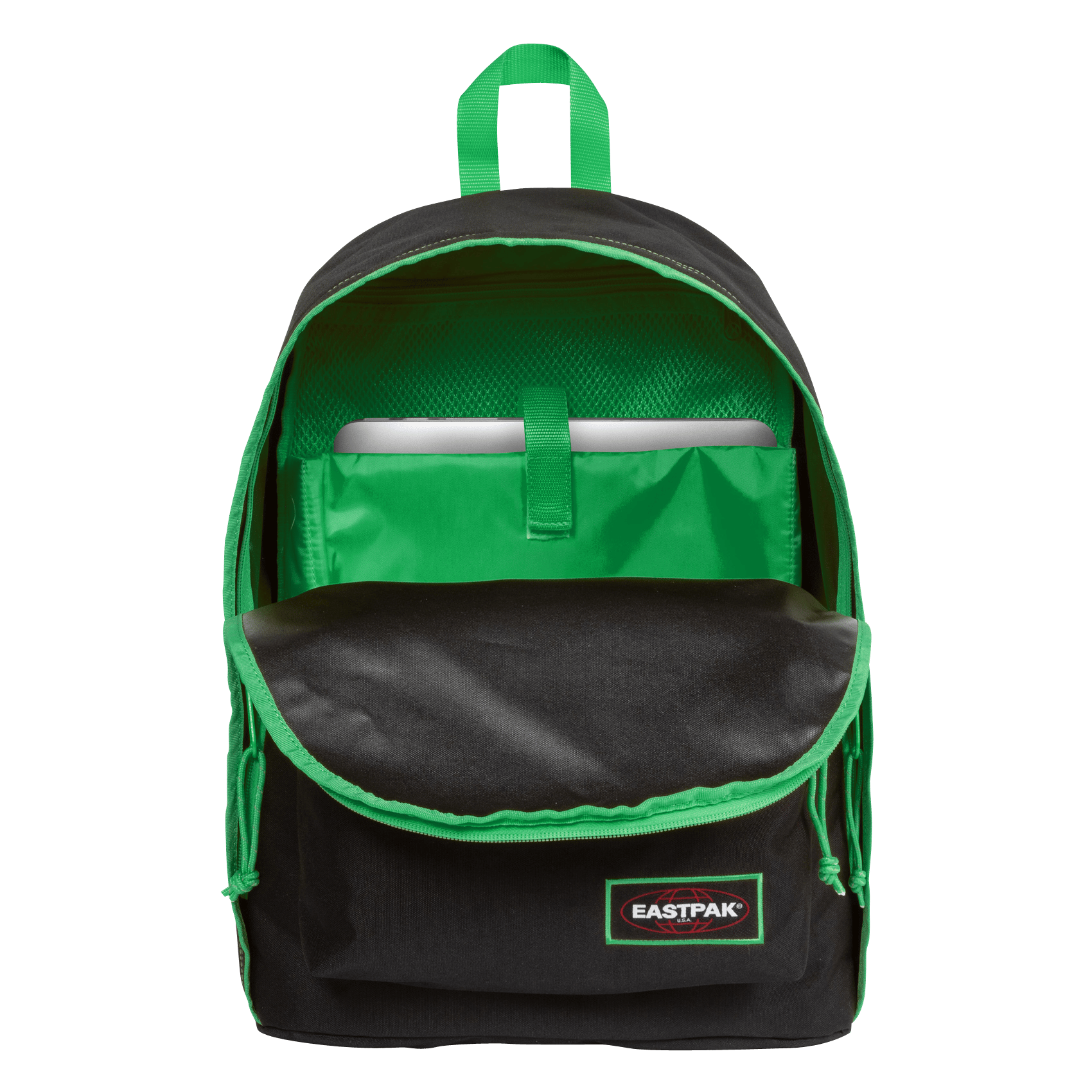 eastpak green backpack