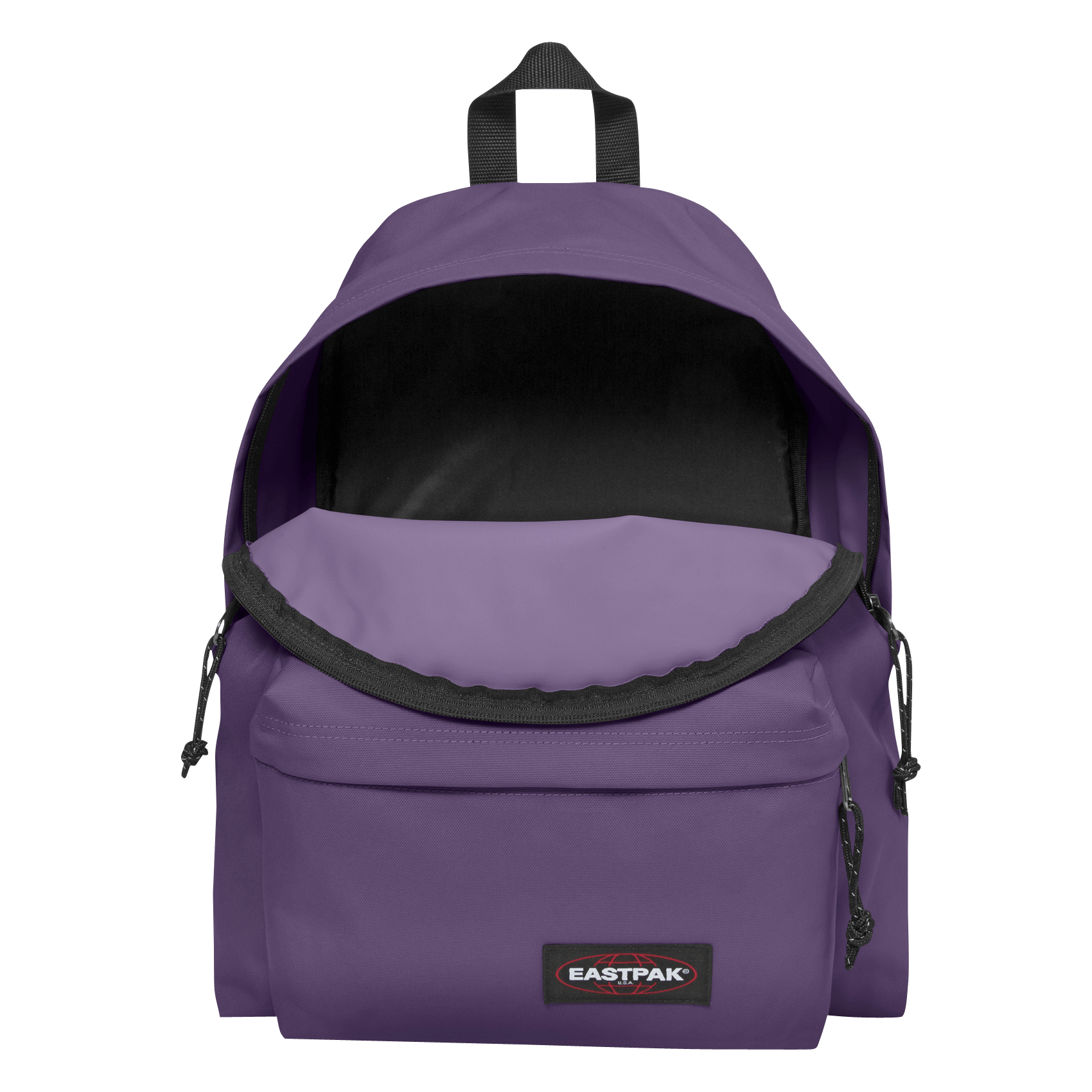 purple canvas backpack