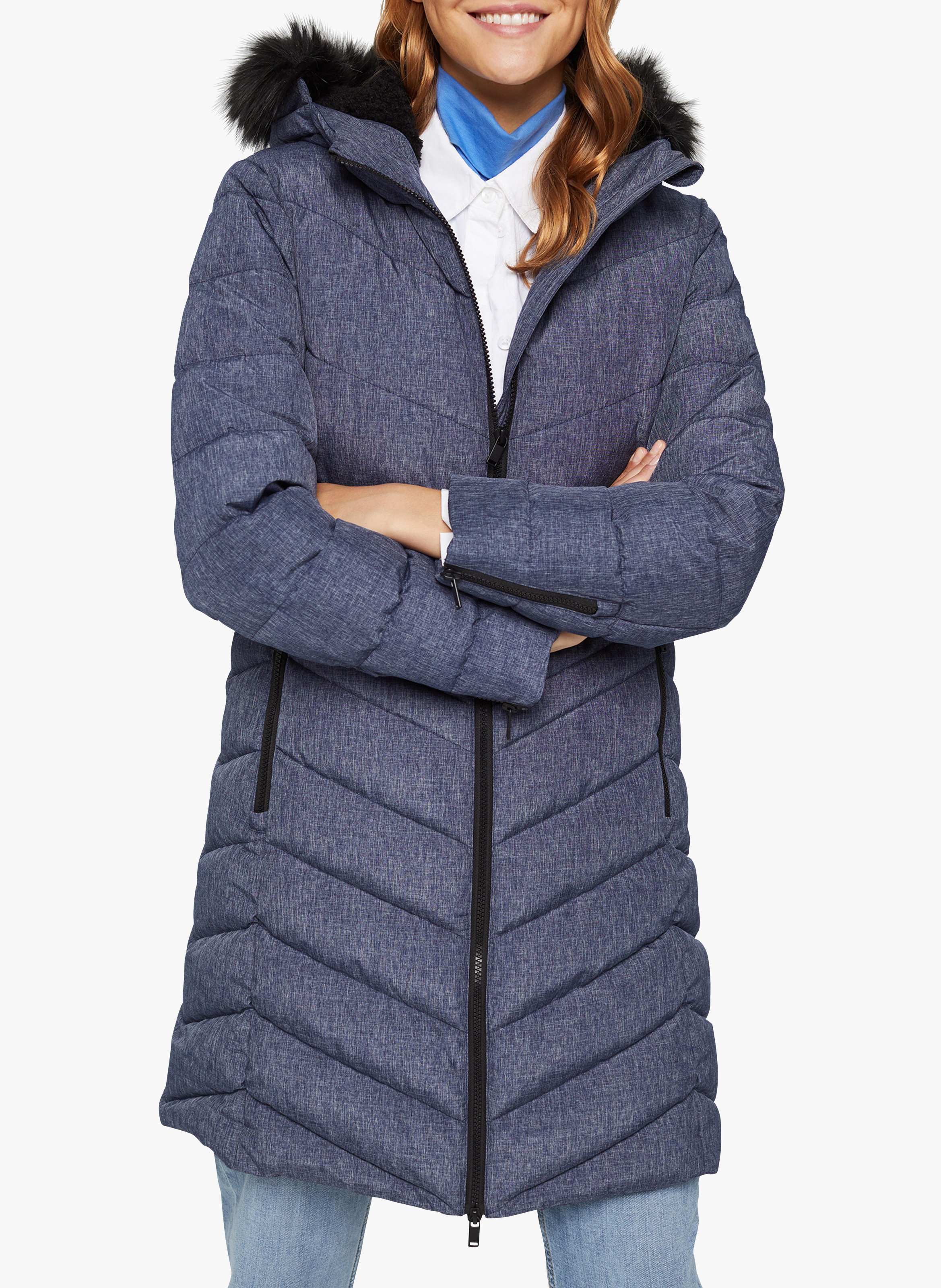 esprit hooded coat