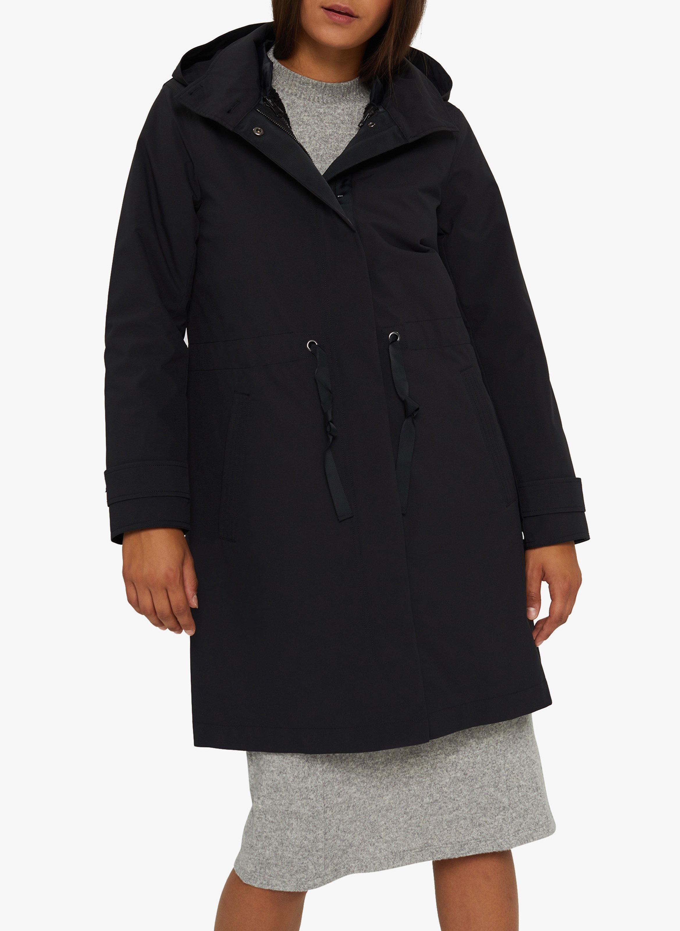 esprit hooded coat