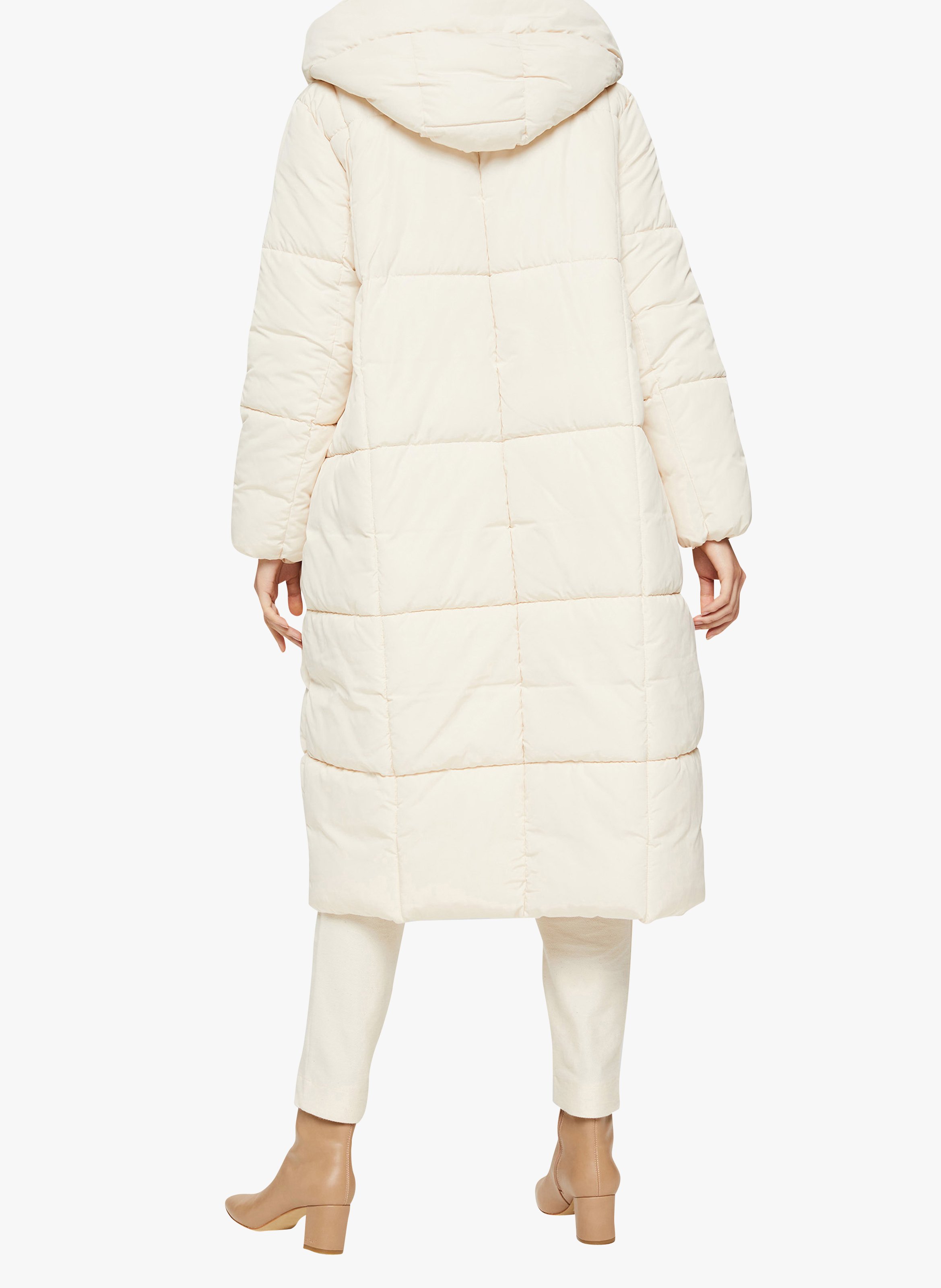 esprit long down coat