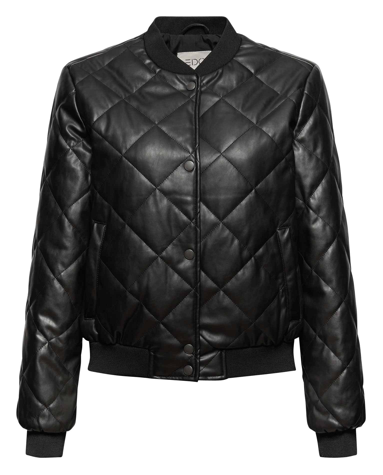 esprit leather bomber jacket