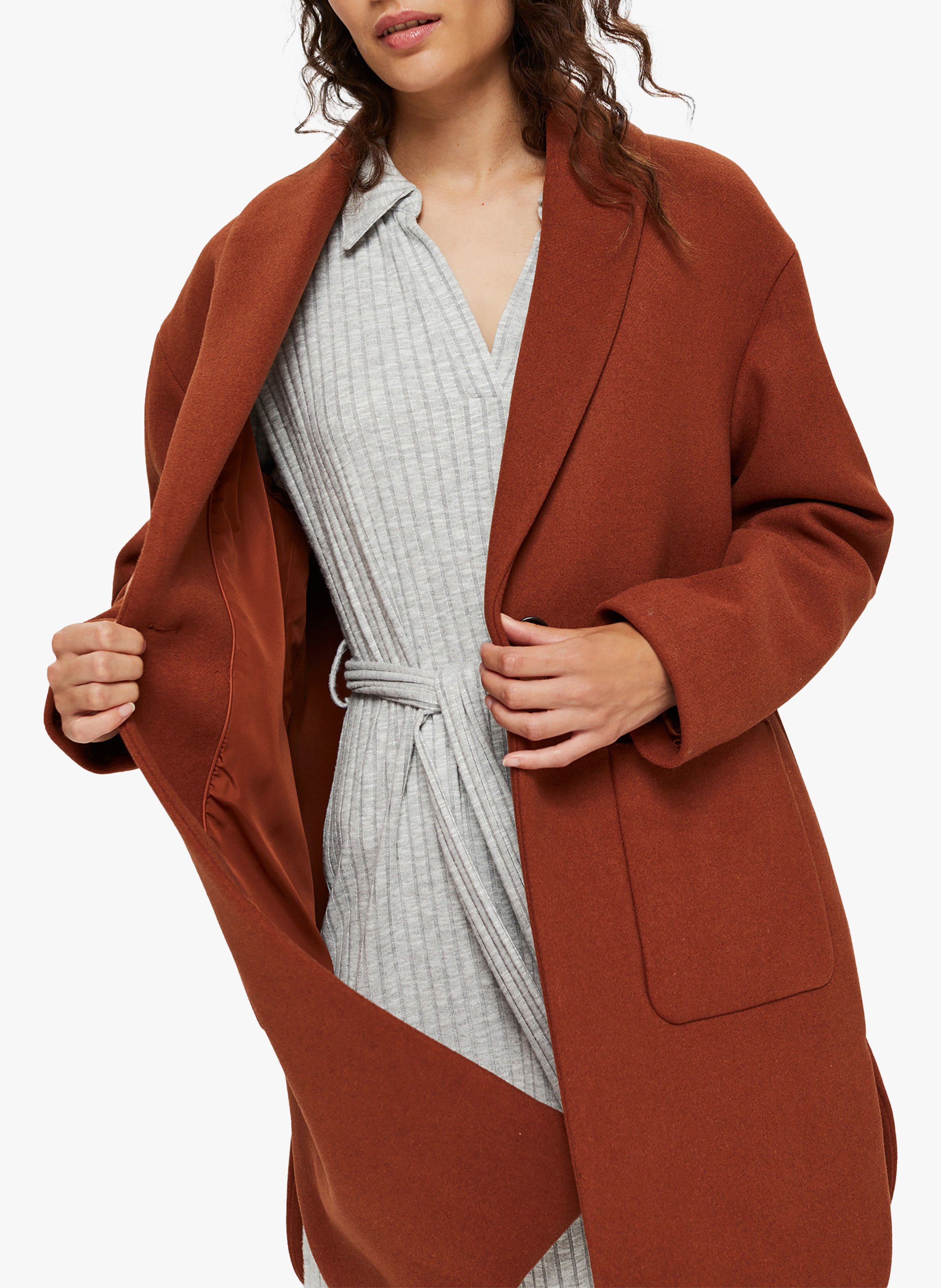 esprit wool coat women's