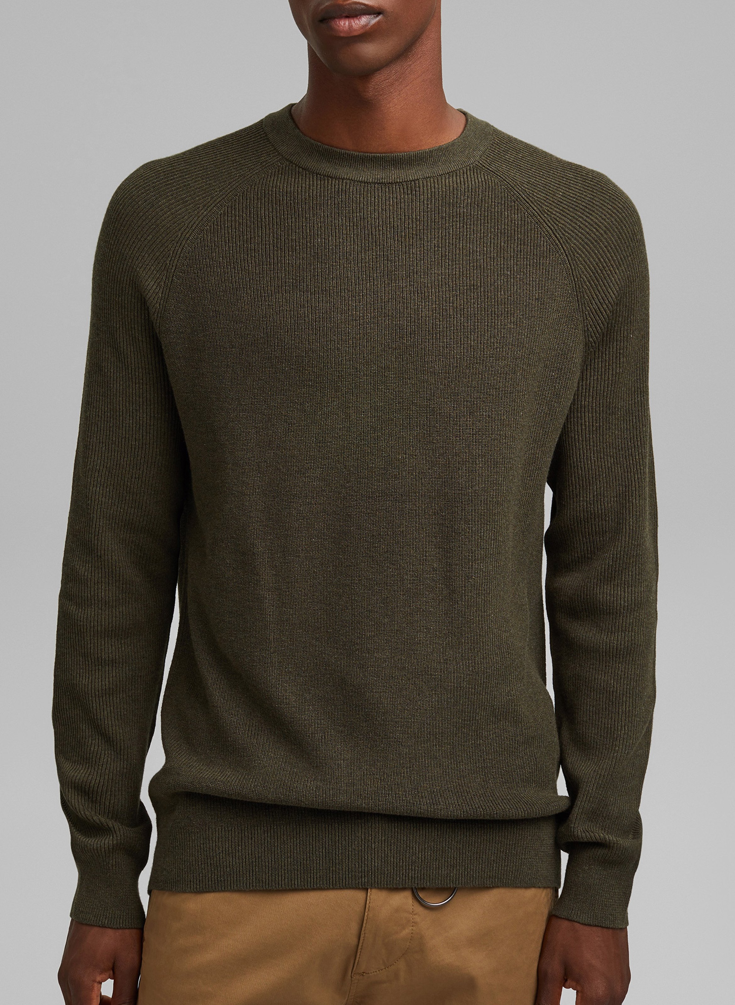 Regular-fit Organic Cotton Sweater With 