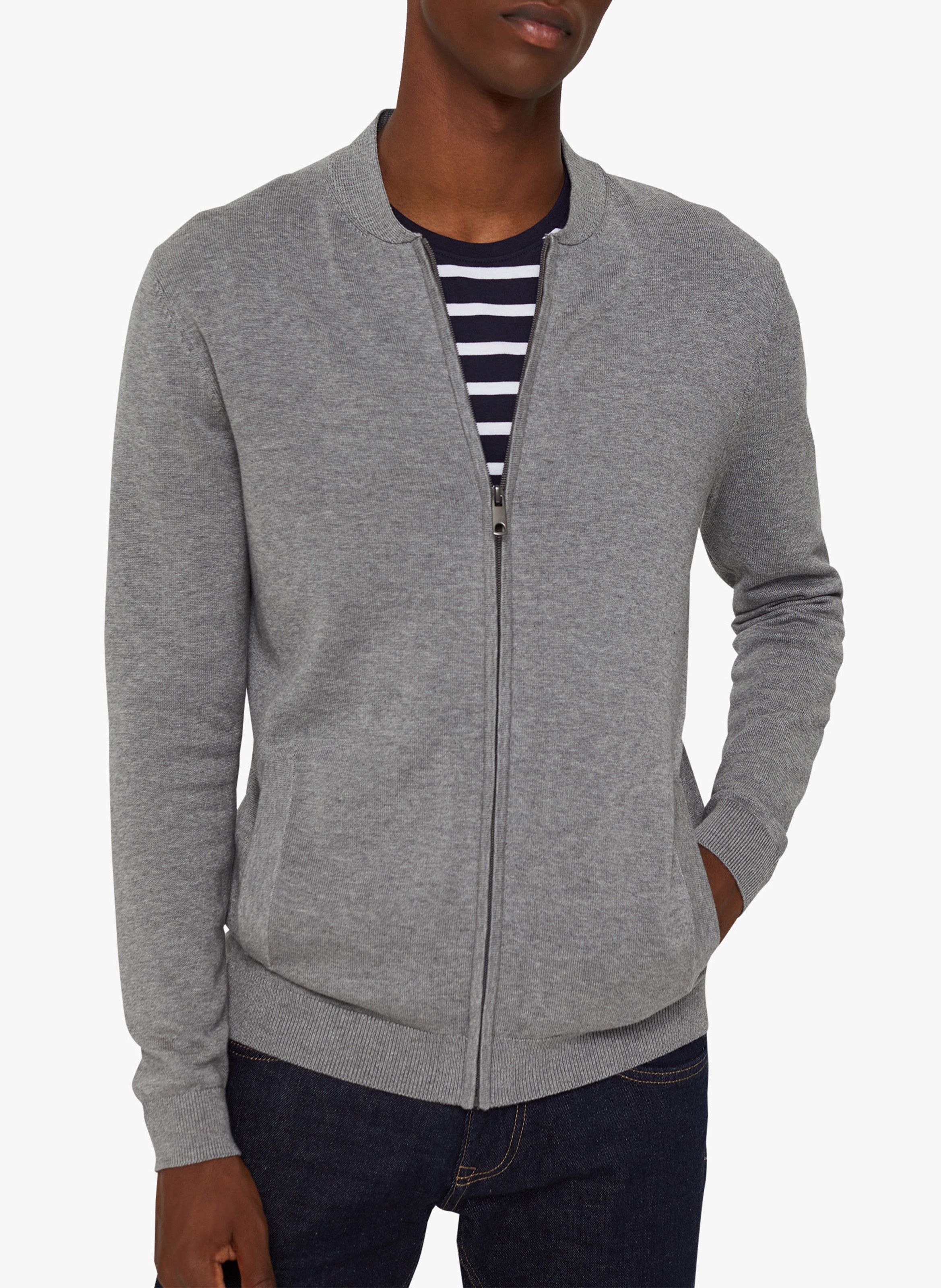 grey cardigan outfit mens