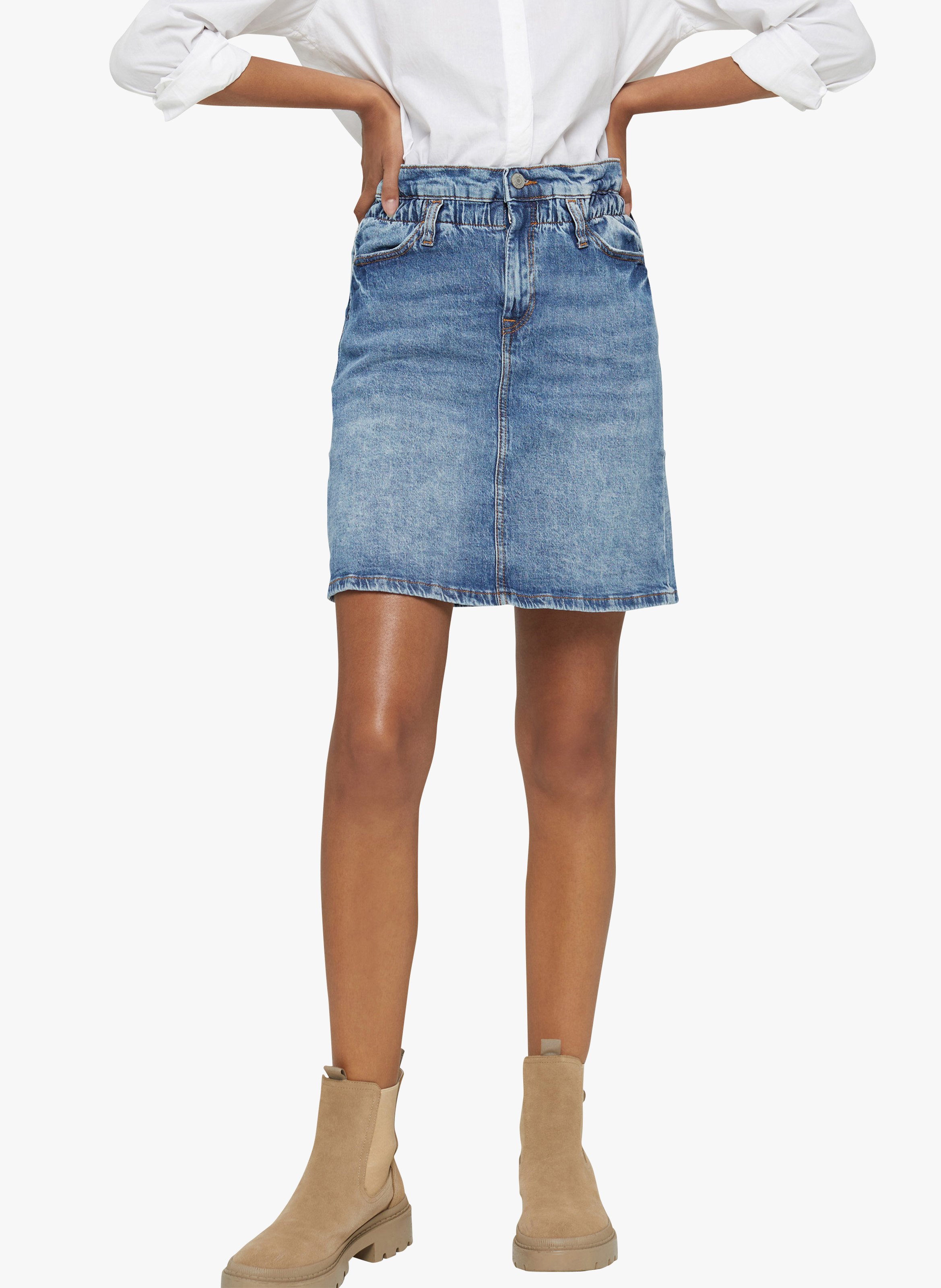 denim skirt esprit