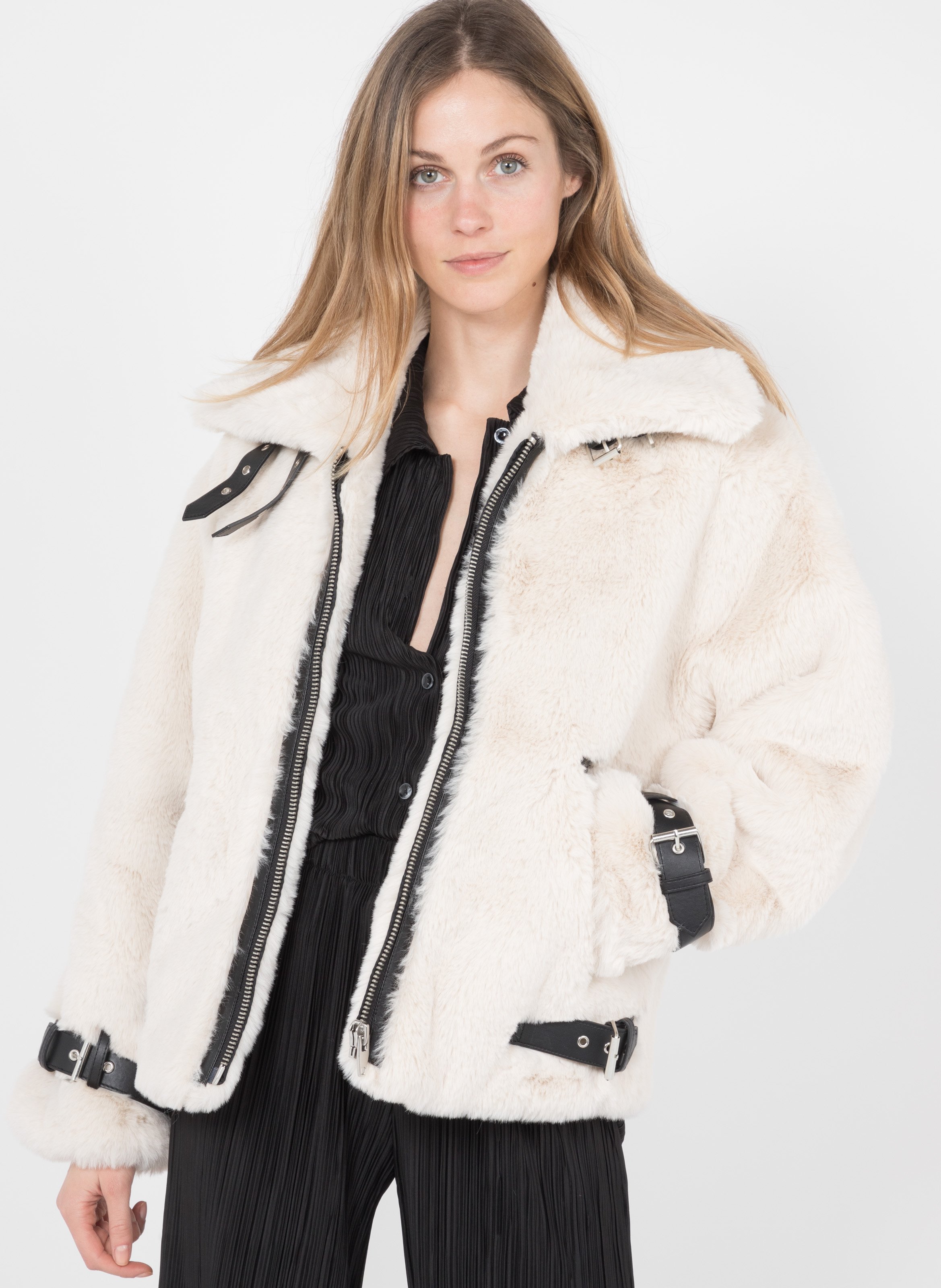 all fur jacket