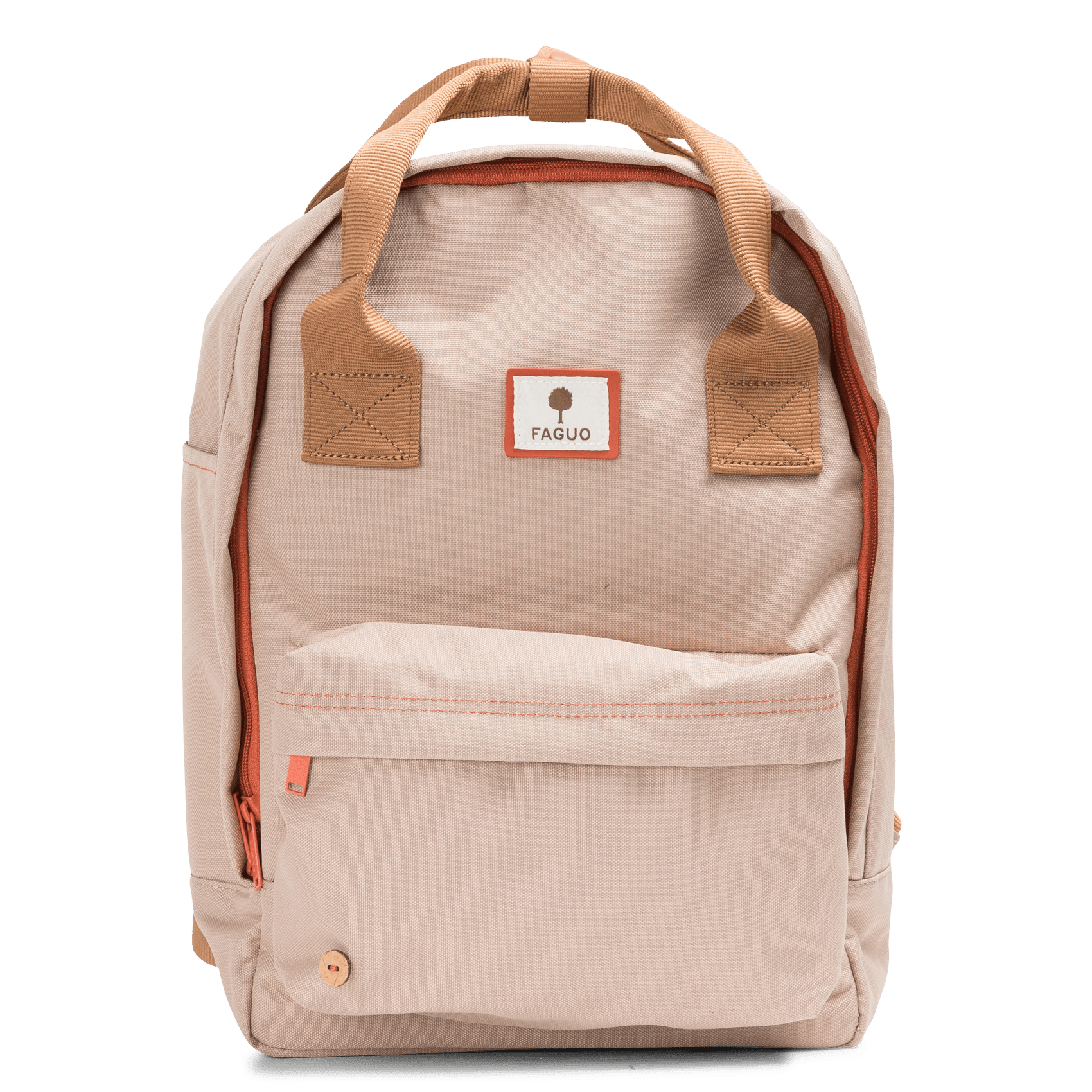 beige backpack men
