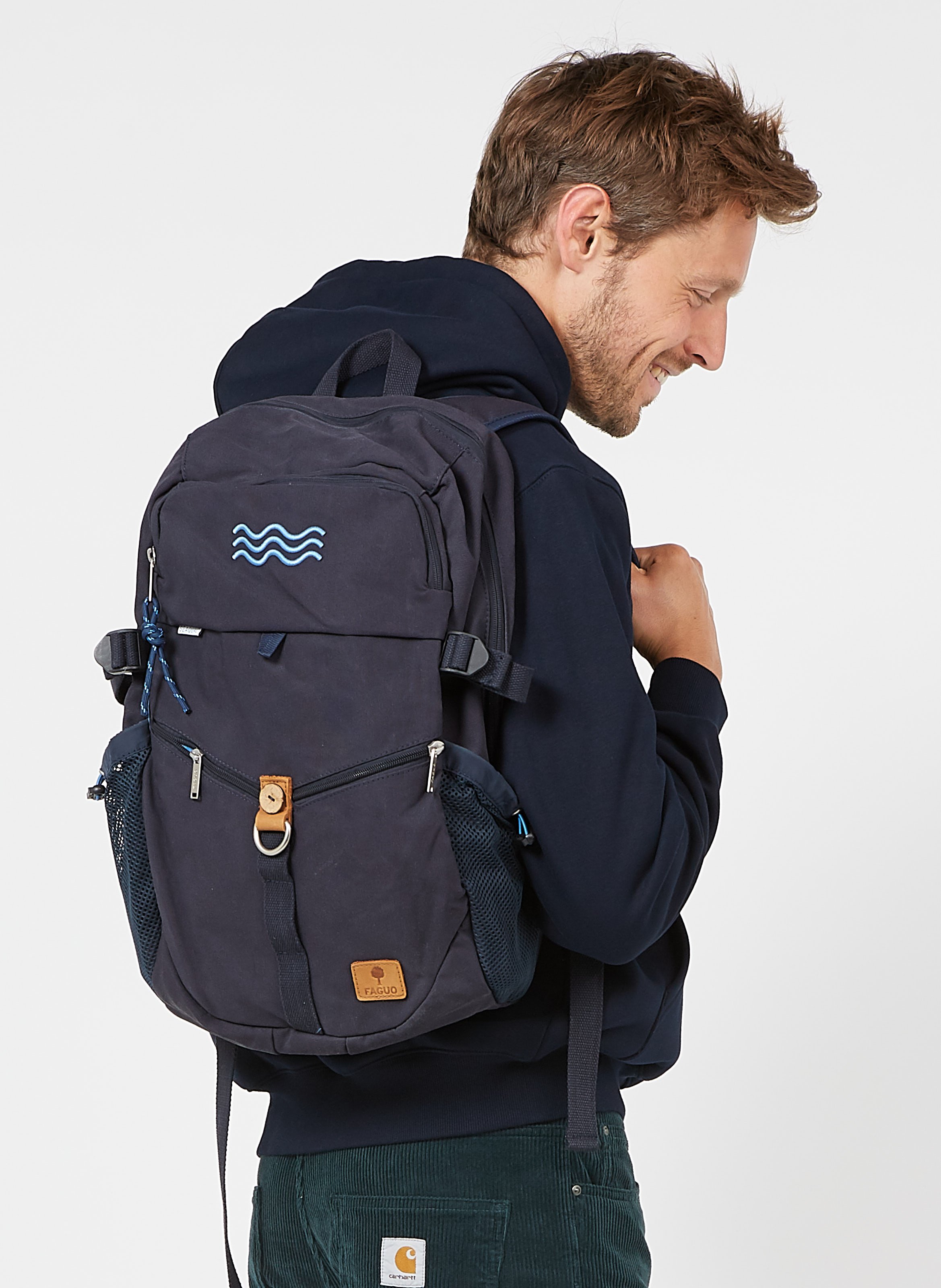 eddie bauer canvas backpack
