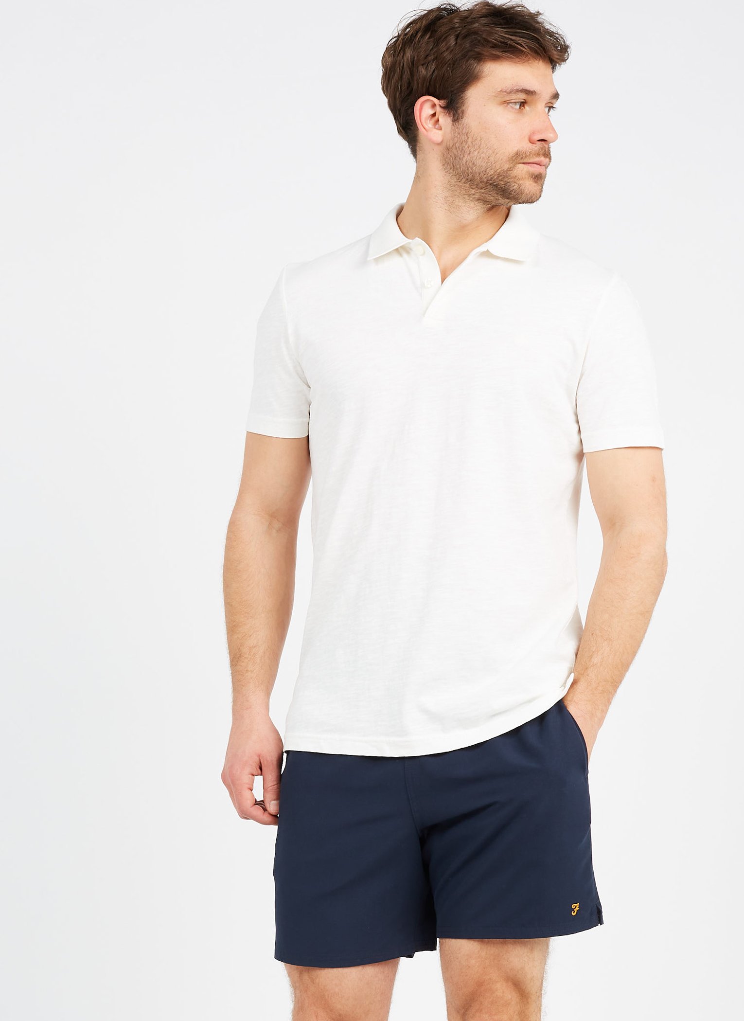 Swim Shorts True Navy Farah - Men 