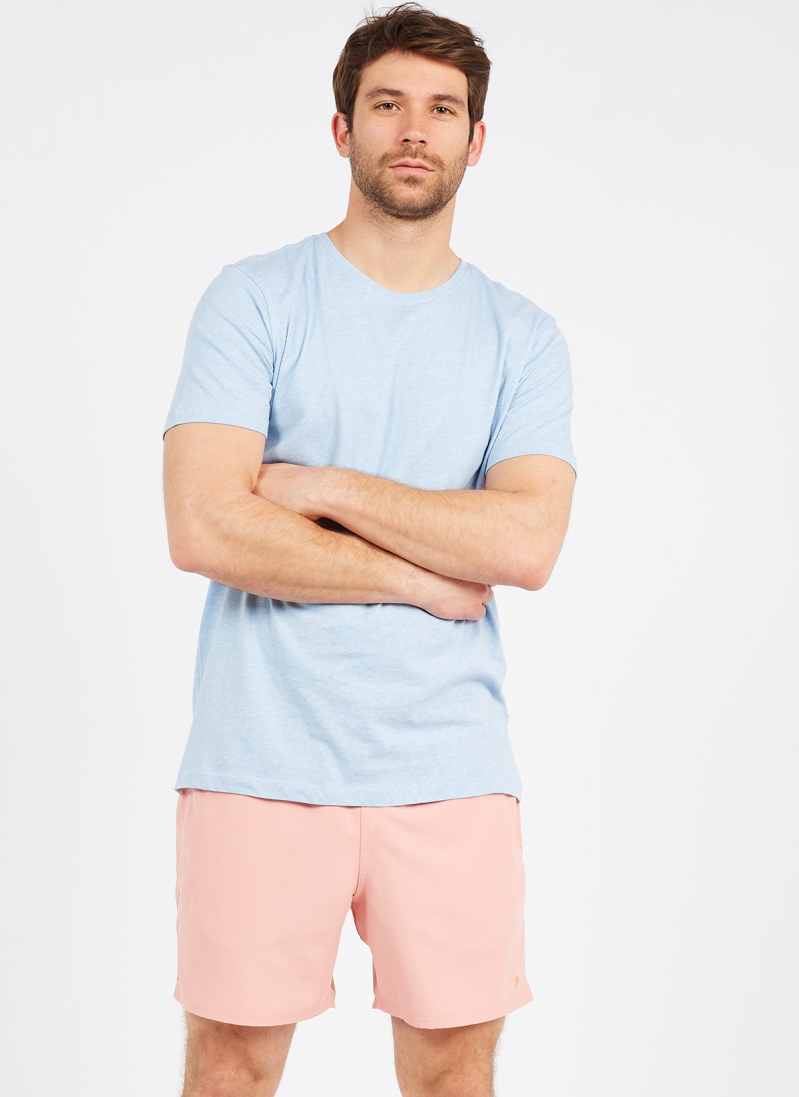 Sale Swim Shorts Pink Rose Farah - Men 