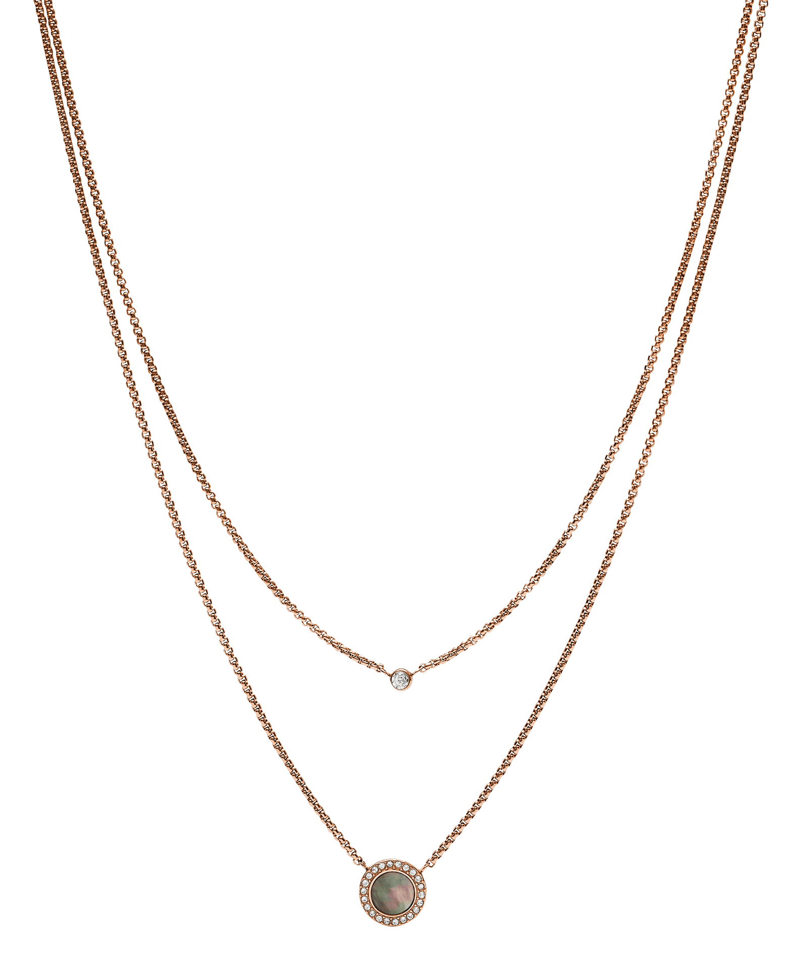 Sale Double Strand Necklace With Mother 