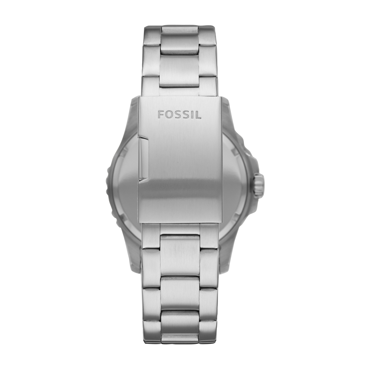 fossil metallic watch