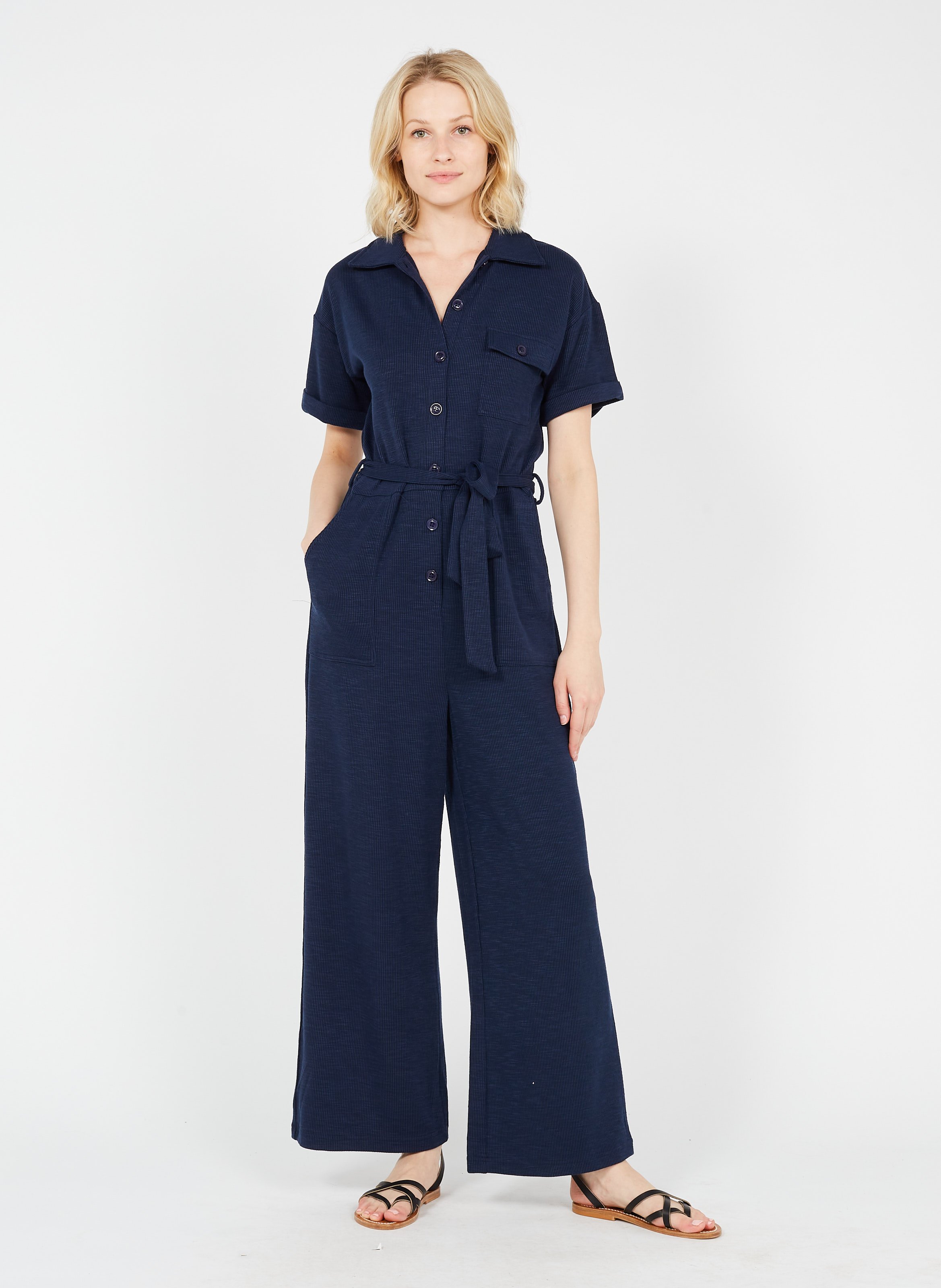 Forever new blue jumpsuit Clearance