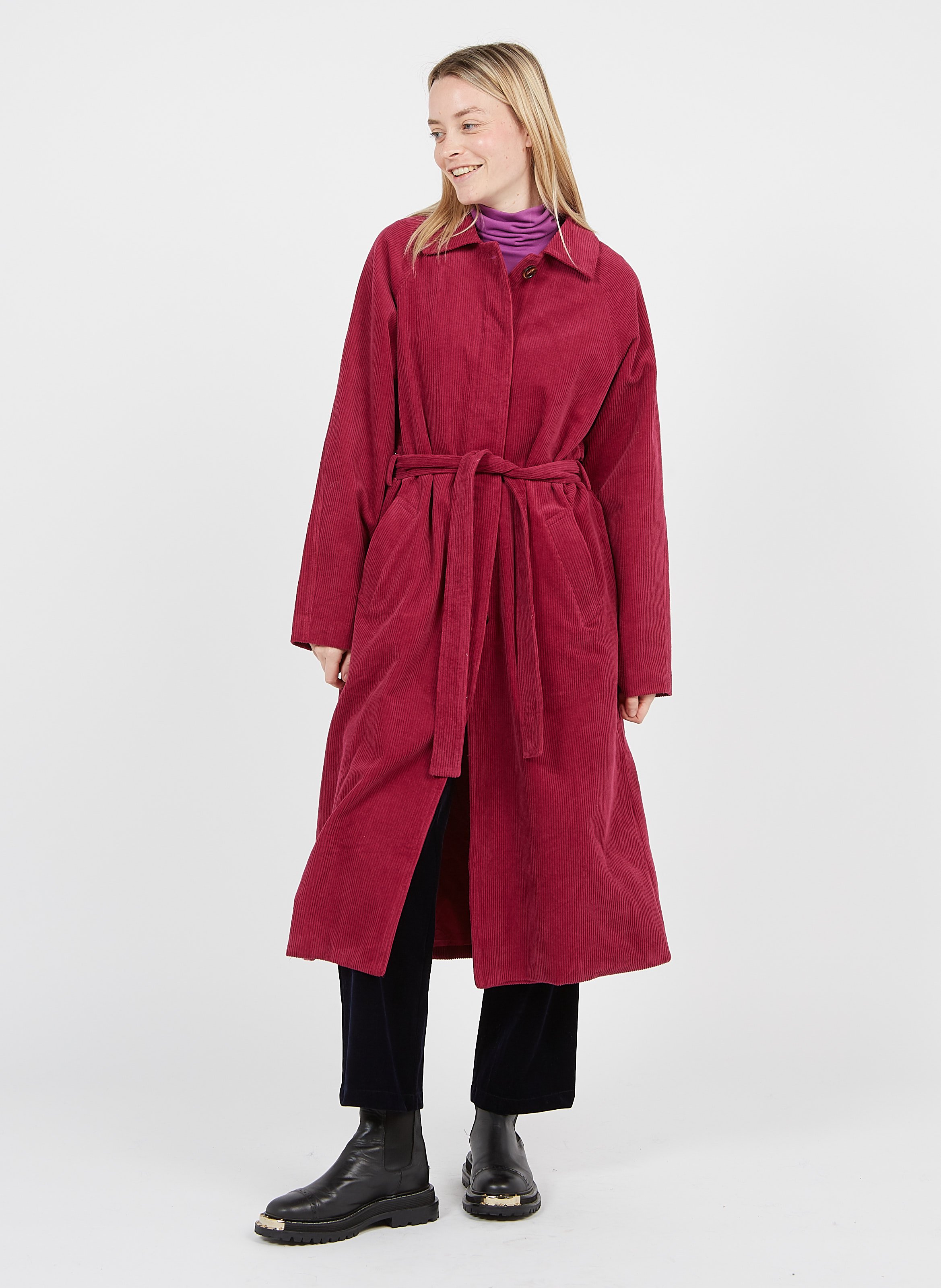 corduroy swing jacket