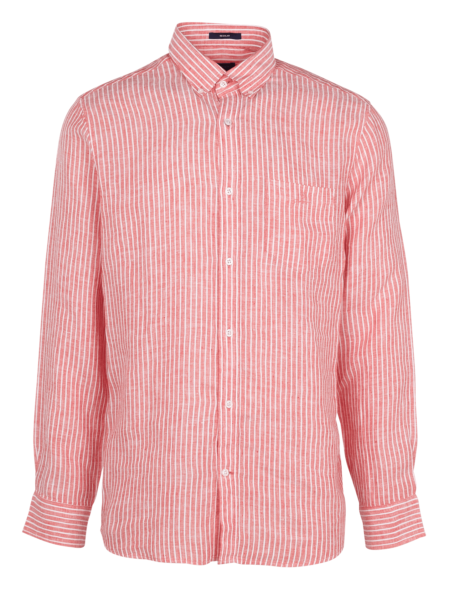 Sale Regular-fit Striped Linen Shirt 