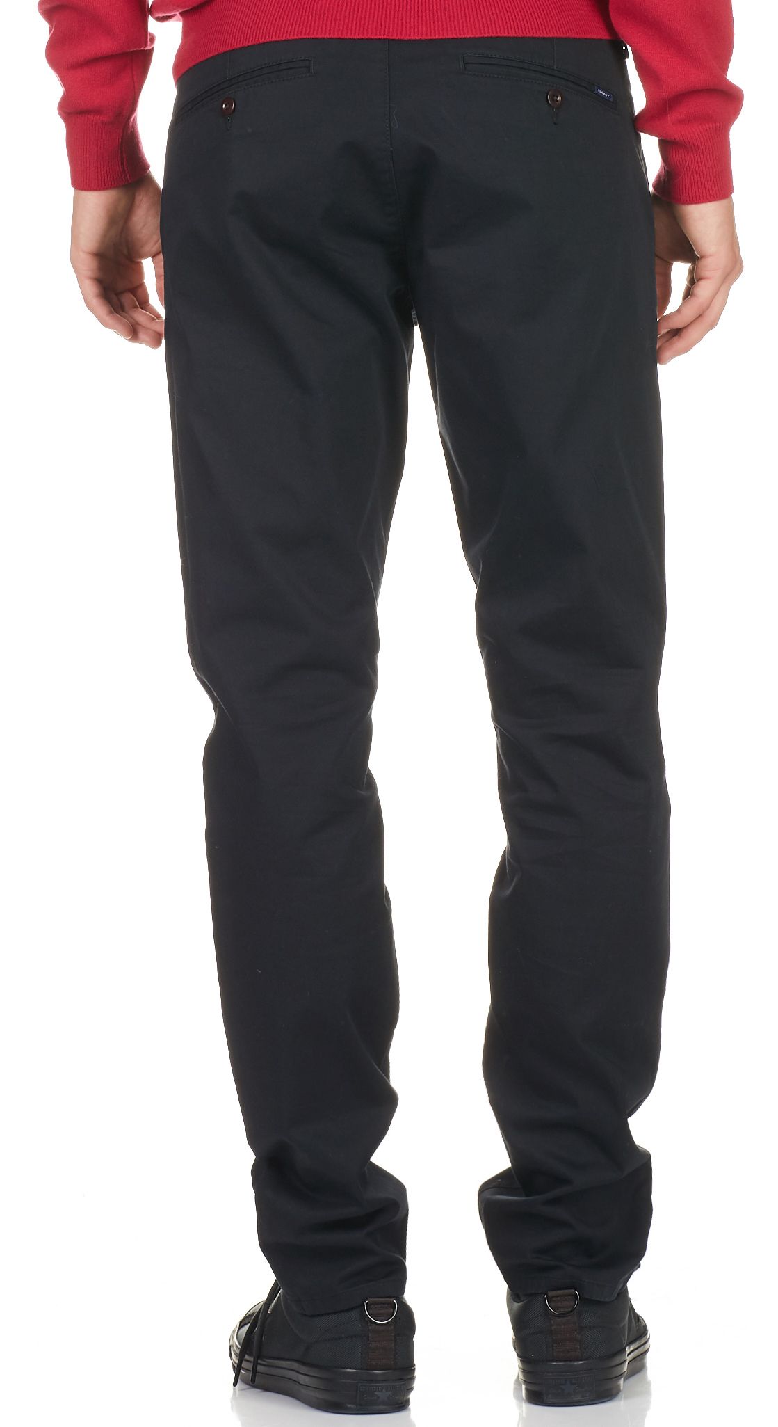 gant black chinos