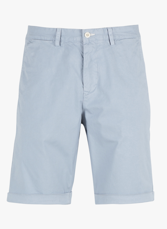 GANT Blue Straight cotton Bermuda shorts