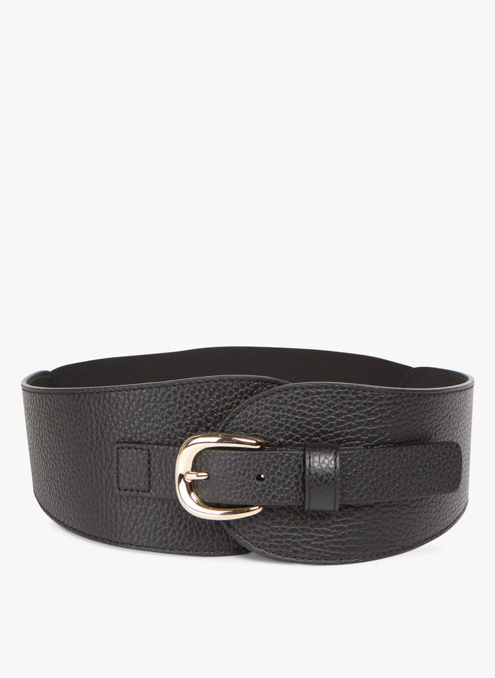 Leather Belt With Buckle Black Gerard Darel Women Place des