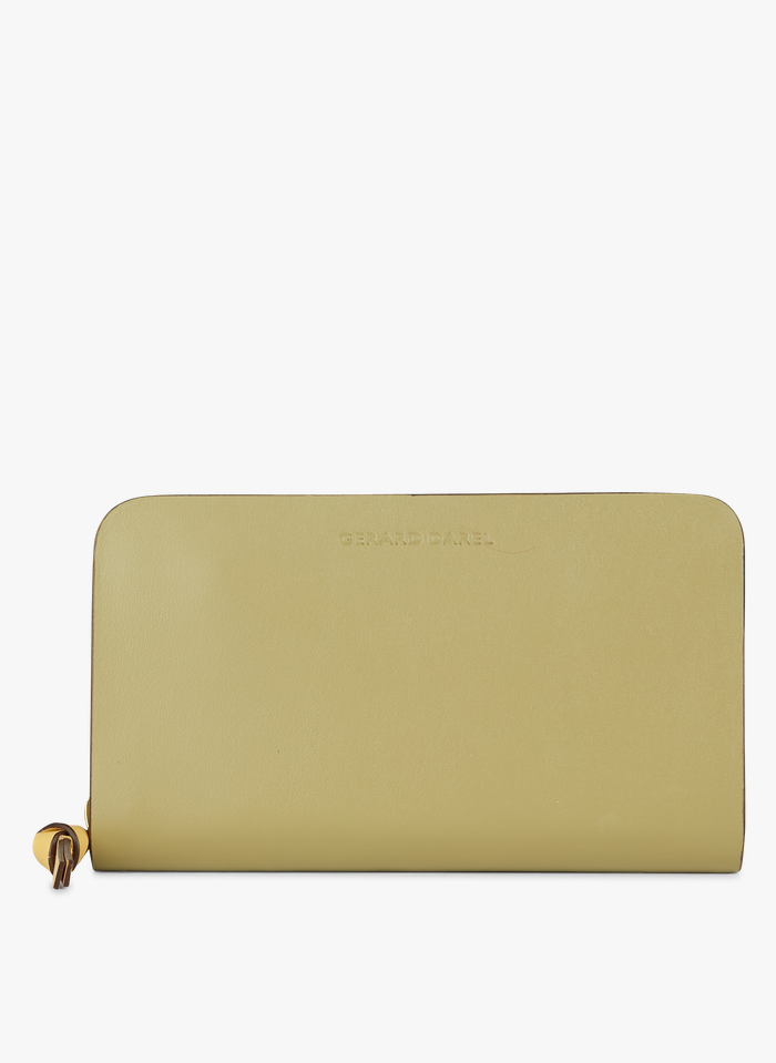 GERARD DAREL Green Leather wallet