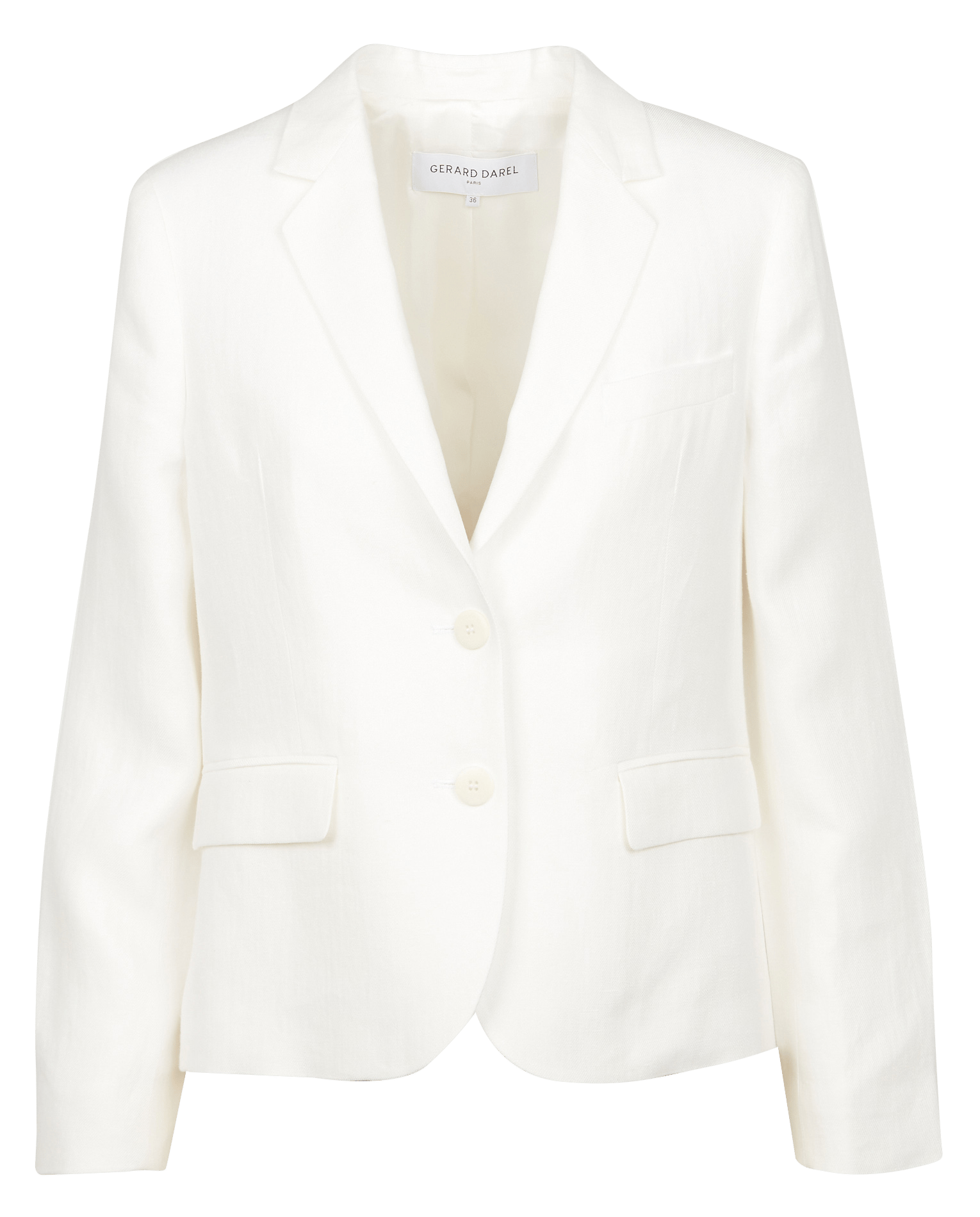 white blazer tailored