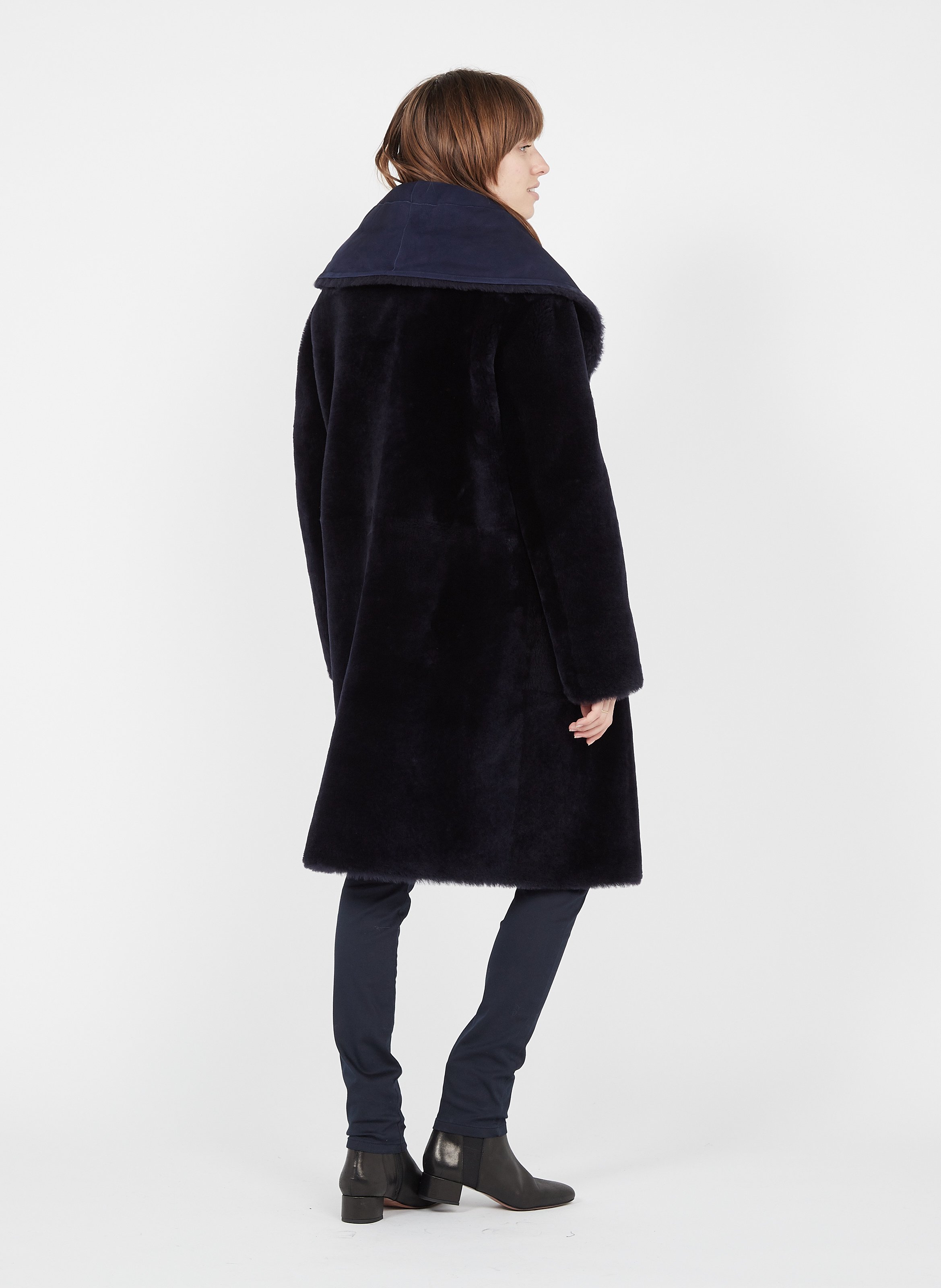 gerard darel shearling coat