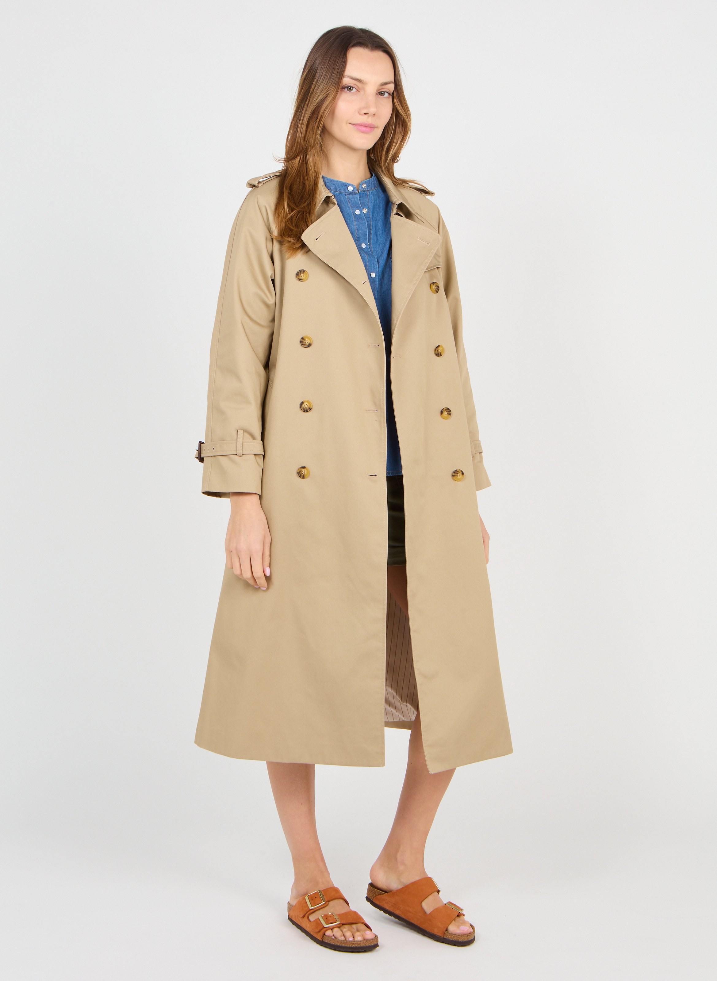 cheap long trench coat womens