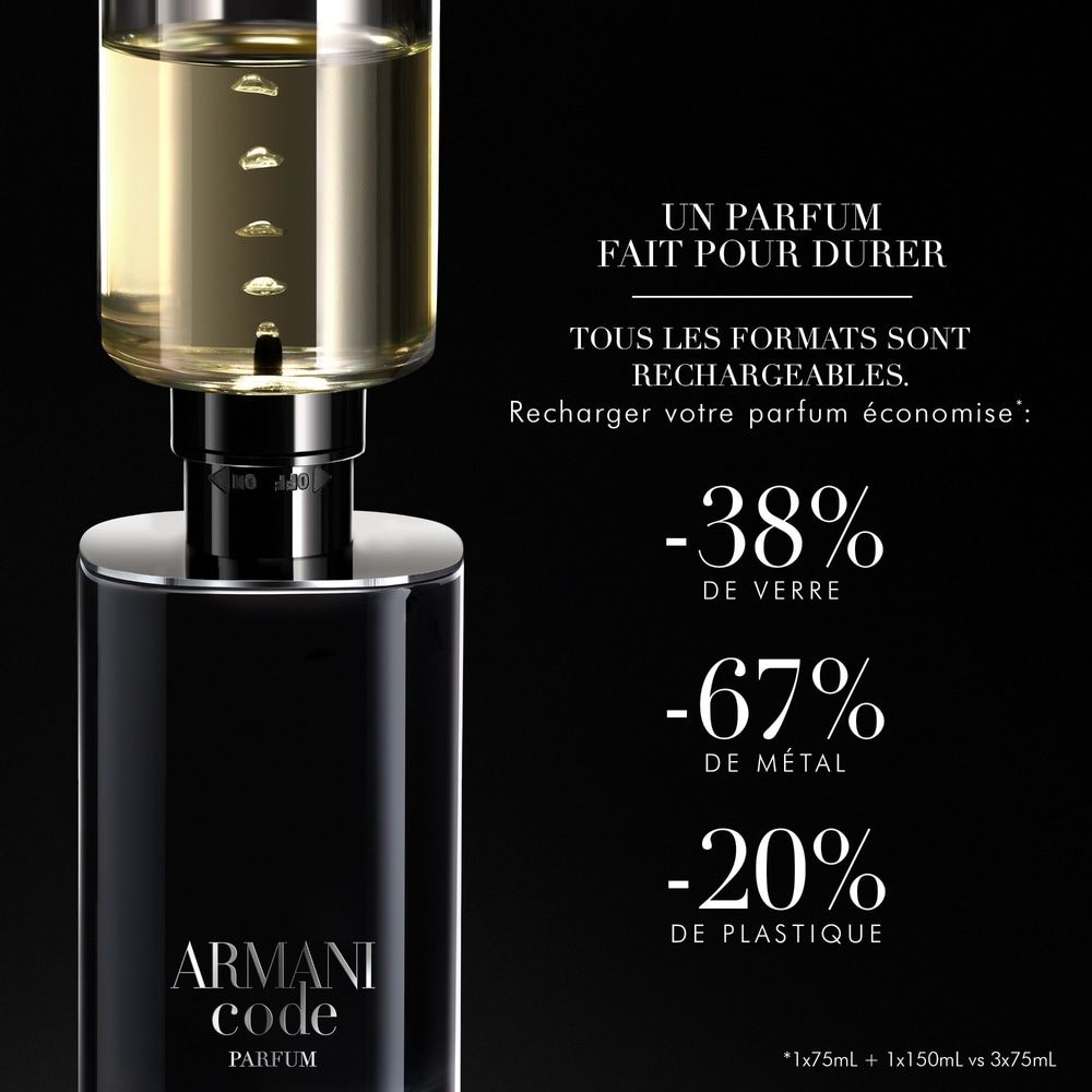 Spring Summer collection ARMANI CODE PERFUME REFILL ARMANI