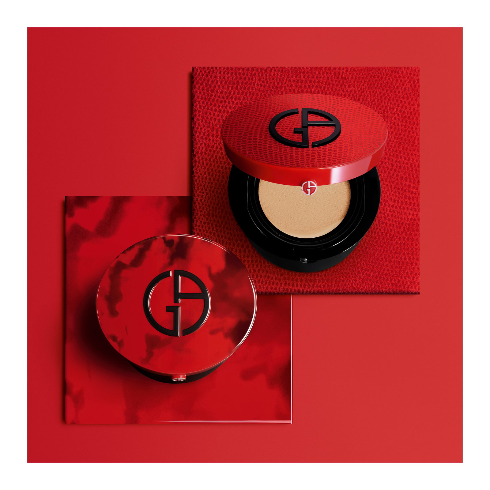 Armani red clearance cushion