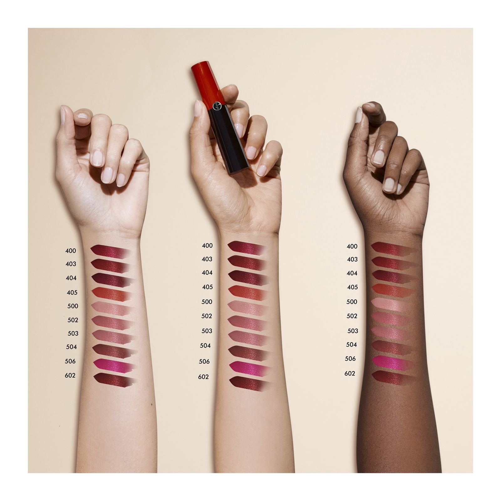 Collection Automne Hiver LIP POWER 503 ECCENTRICO ARMANI PRINTEMPS BEAUTY Place des Tendances Europe