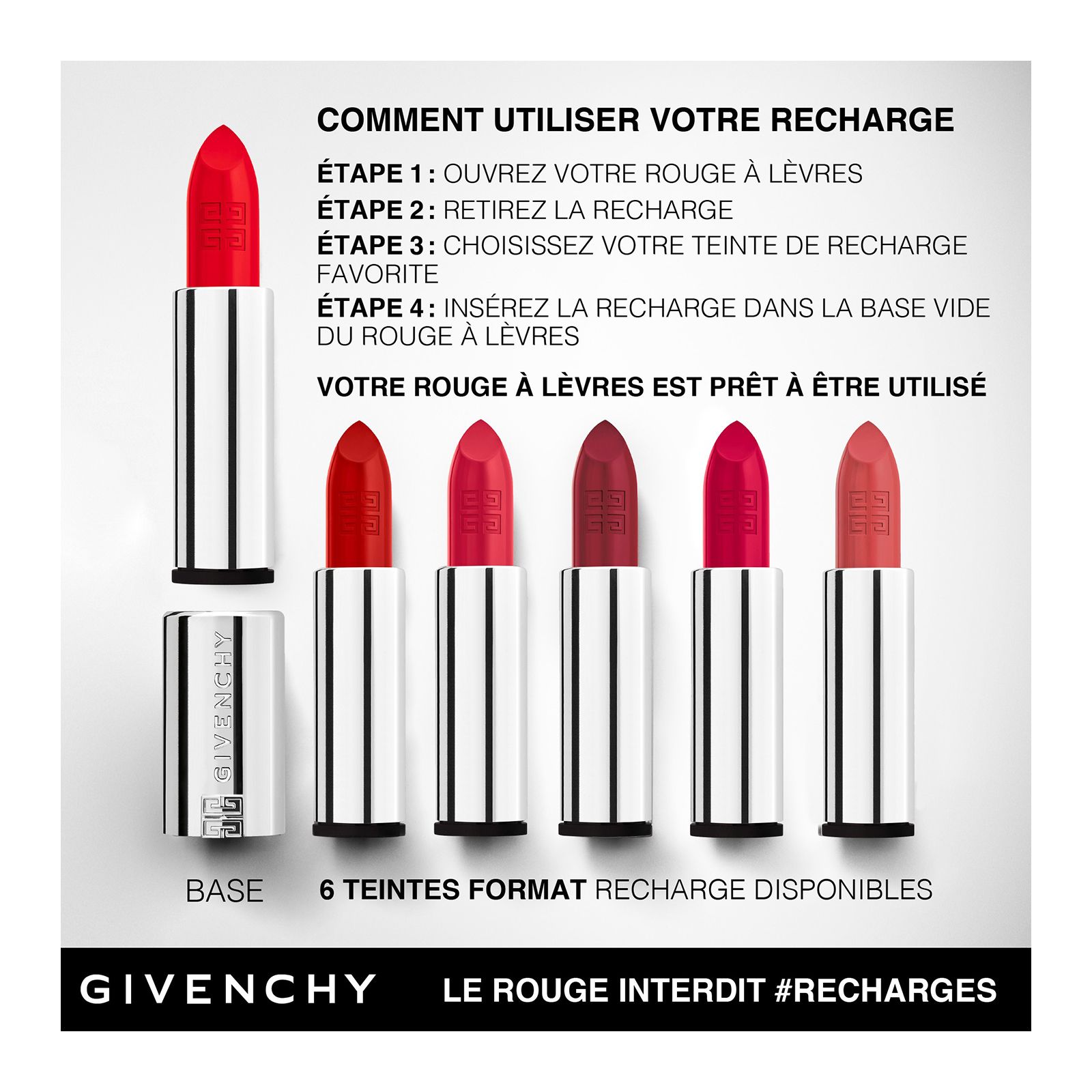 Givenchy rouge hotsell interdit 11