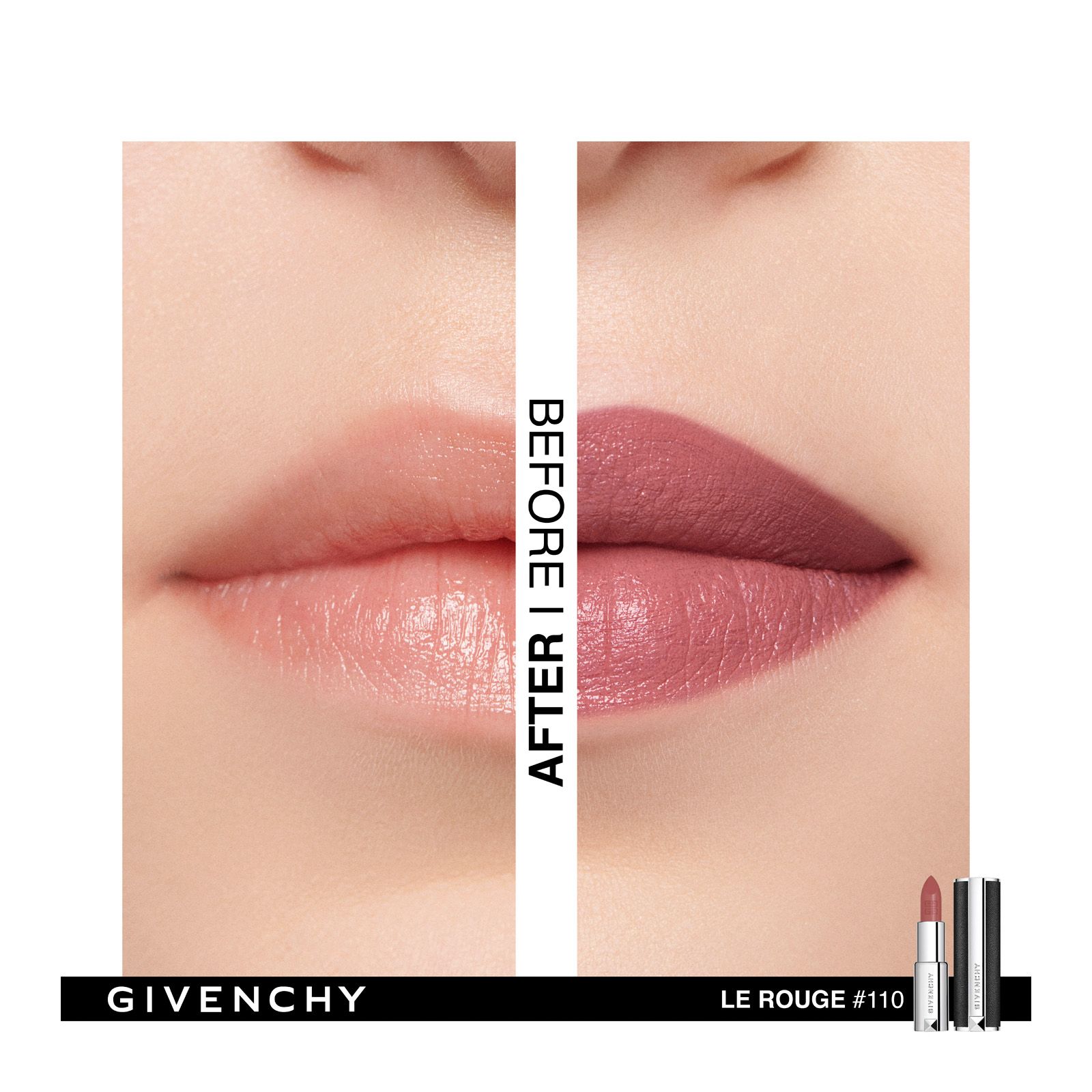 givenchy le rouge 110 rose diaphane