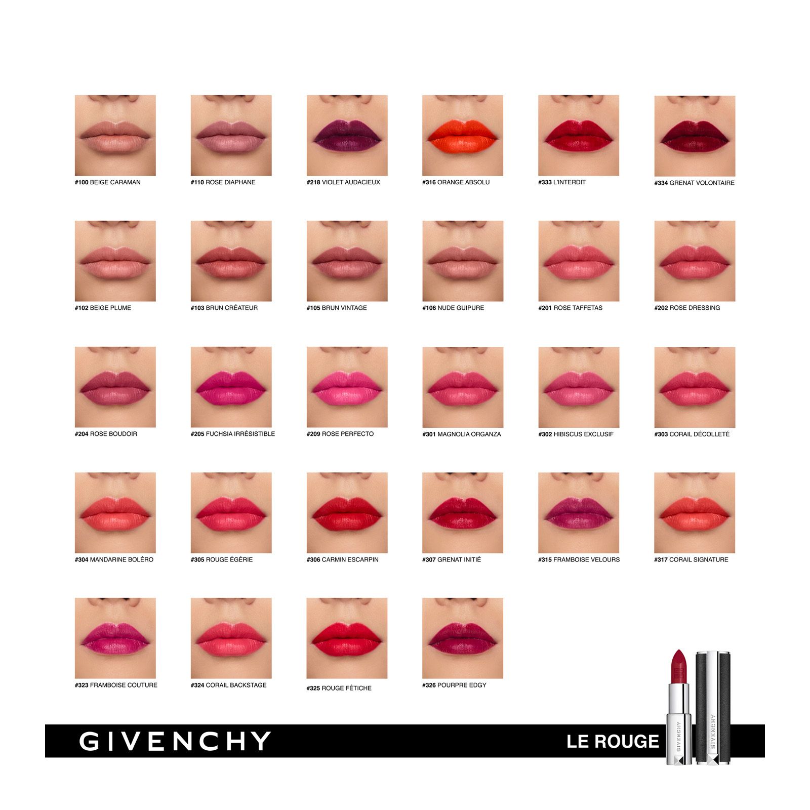 givenchy corail signature