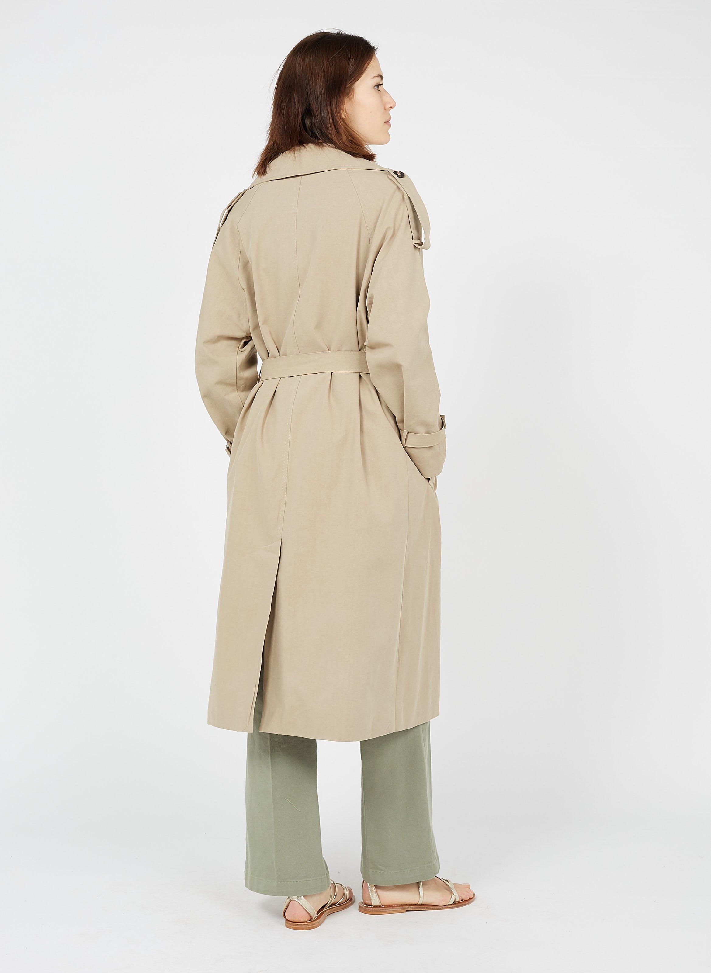 tailored trench coat