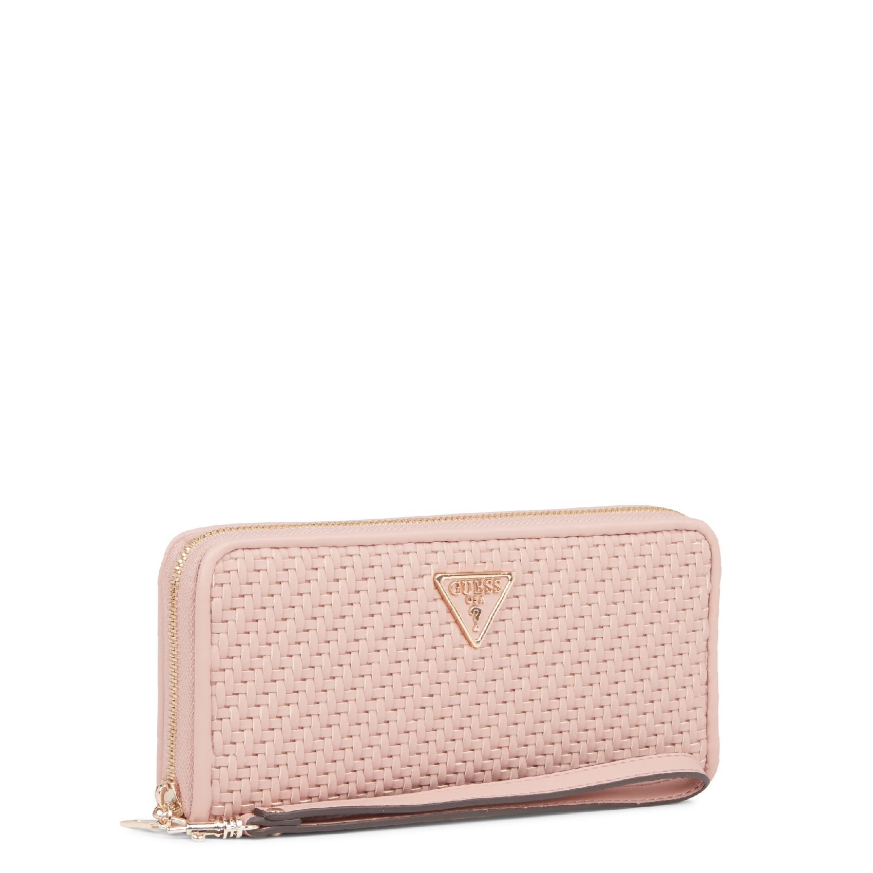 guess pink wallet