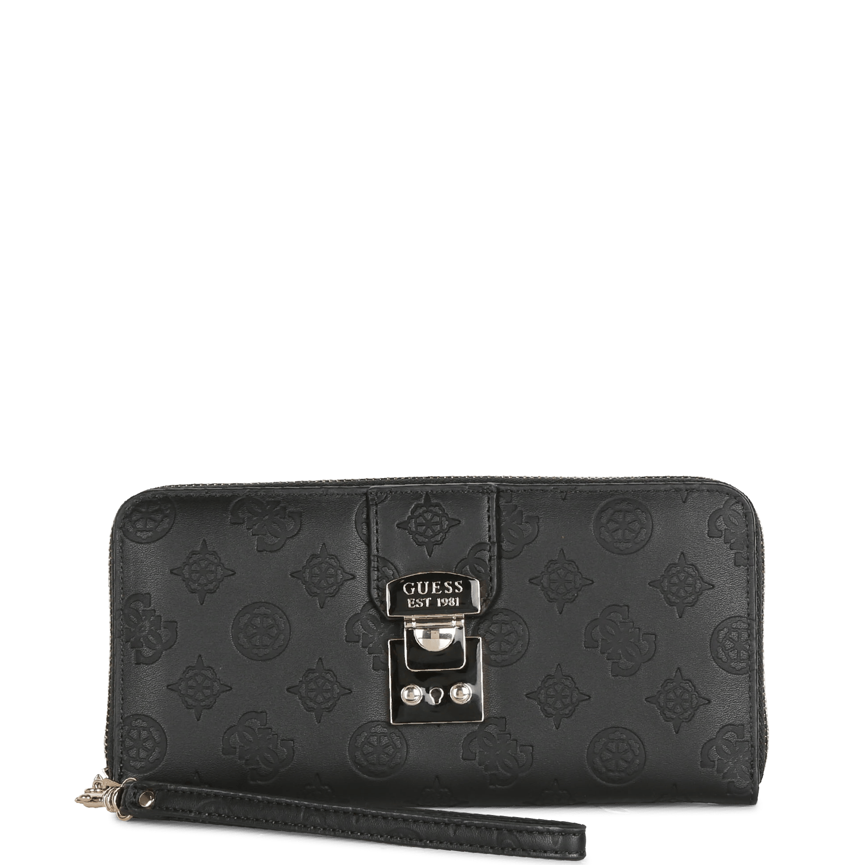 black guess wallet