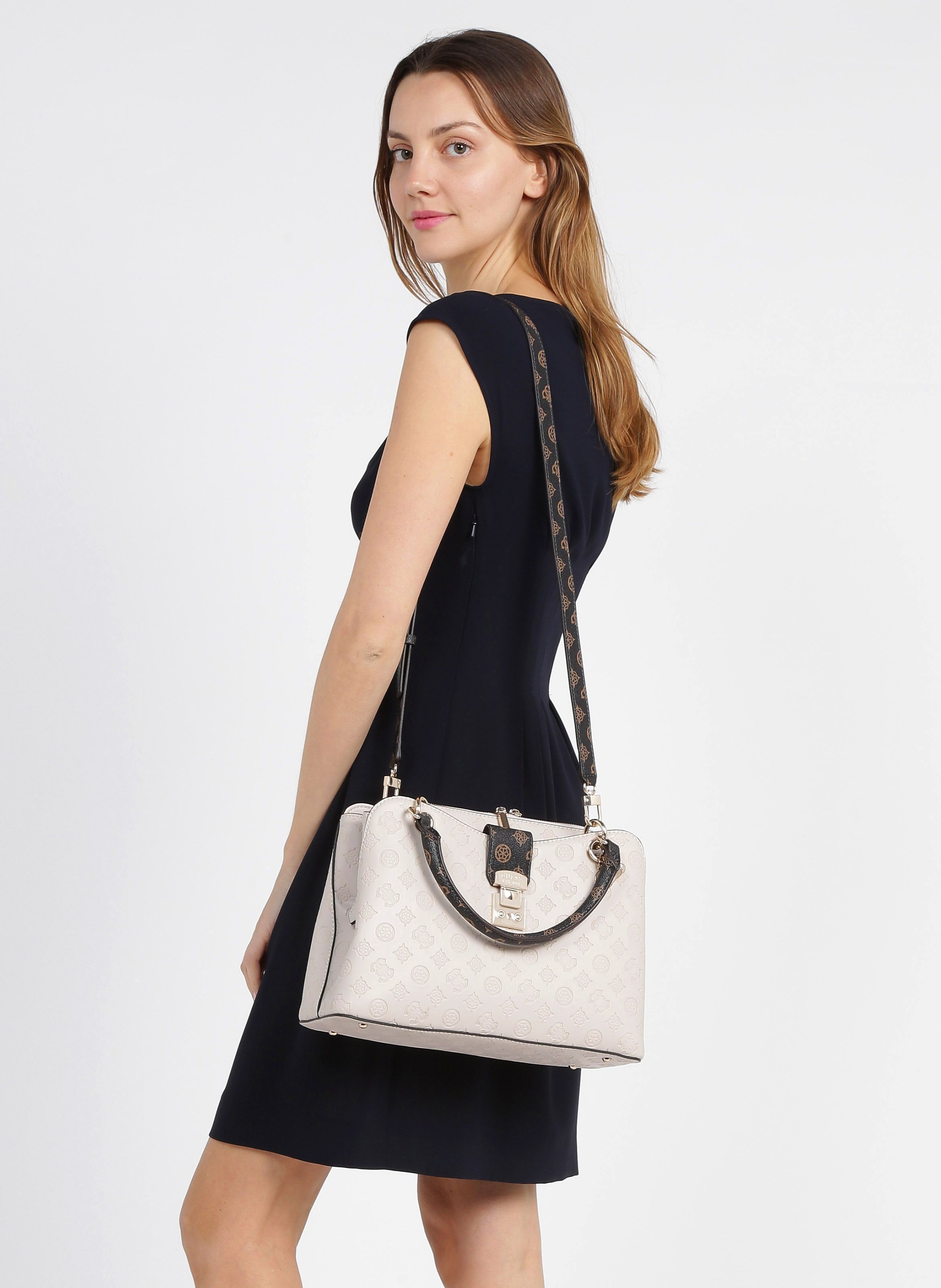 guess satchel bags for women