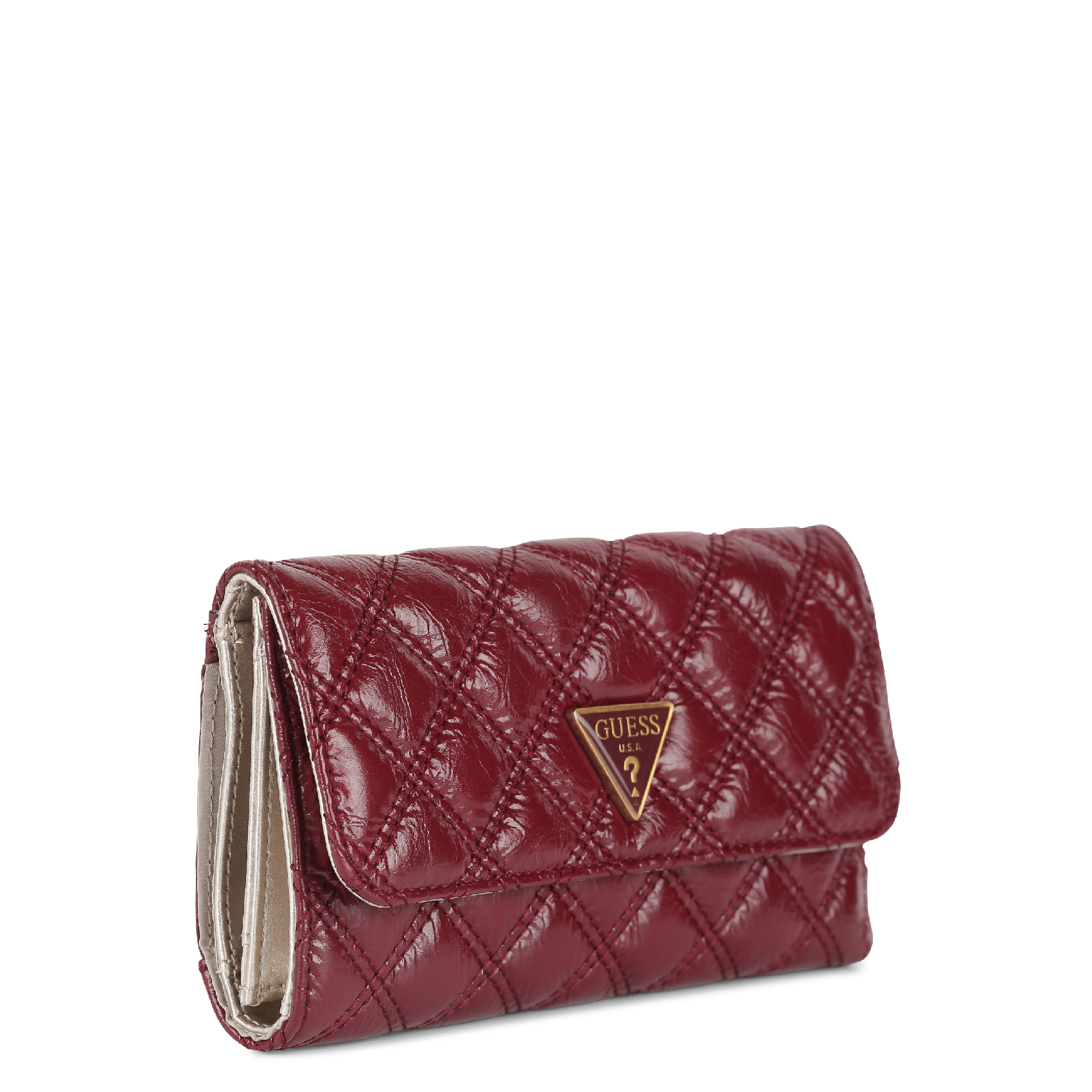 red guess wallet