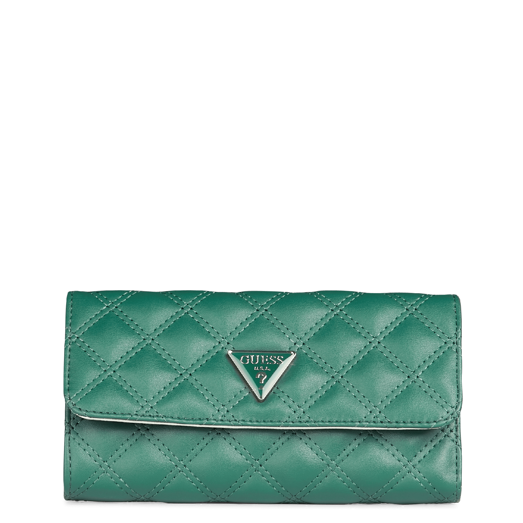 guess green wallet
