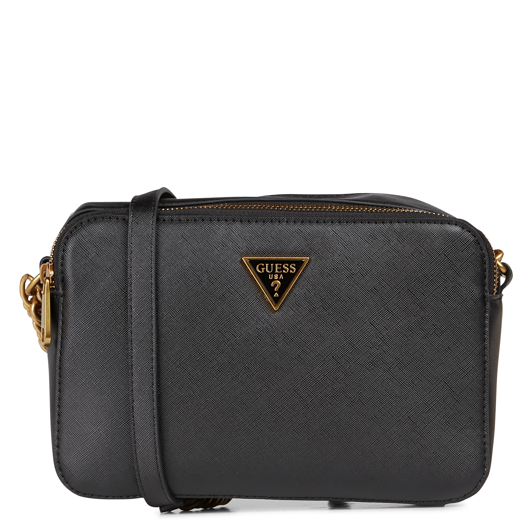 black guess purse