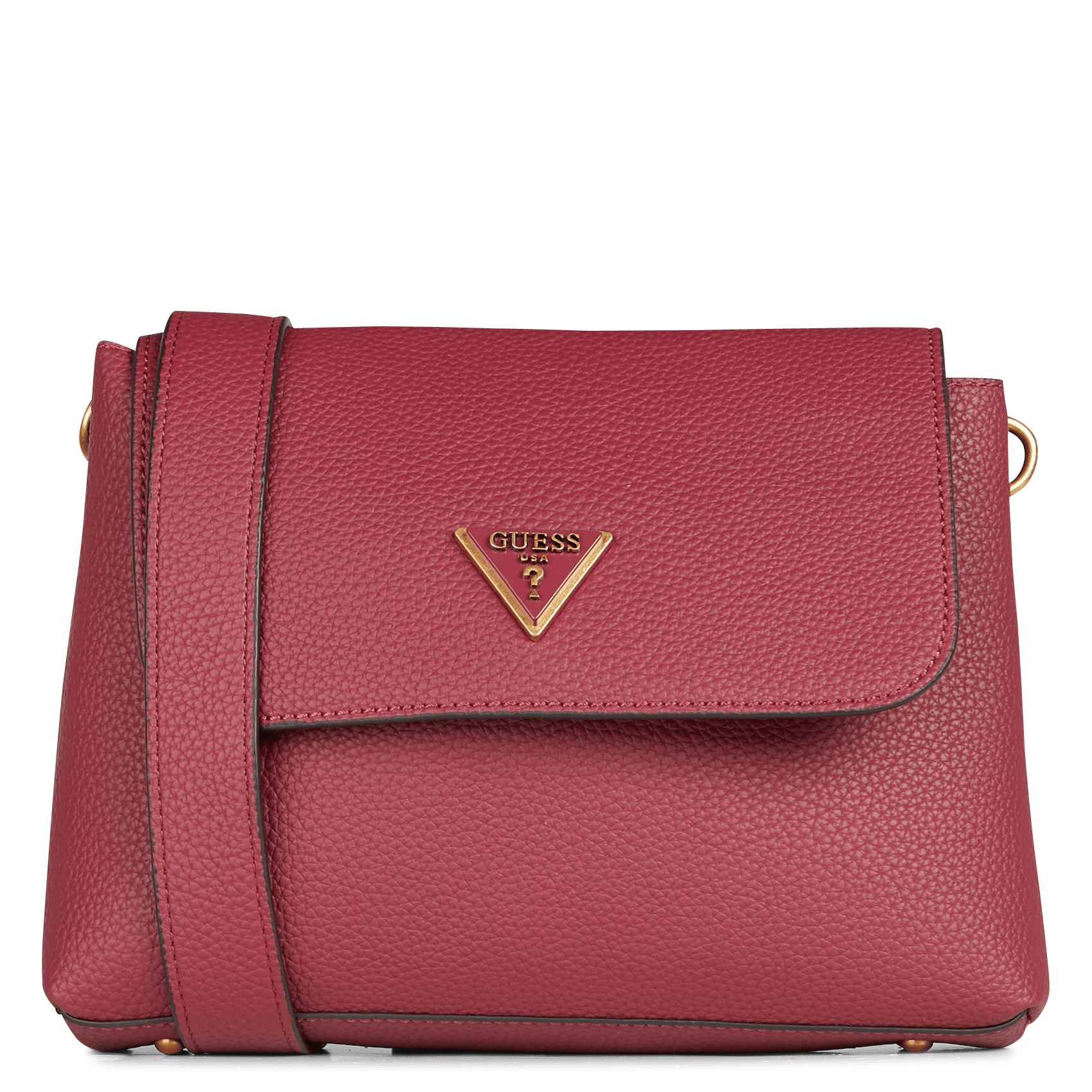 red shoulder purse