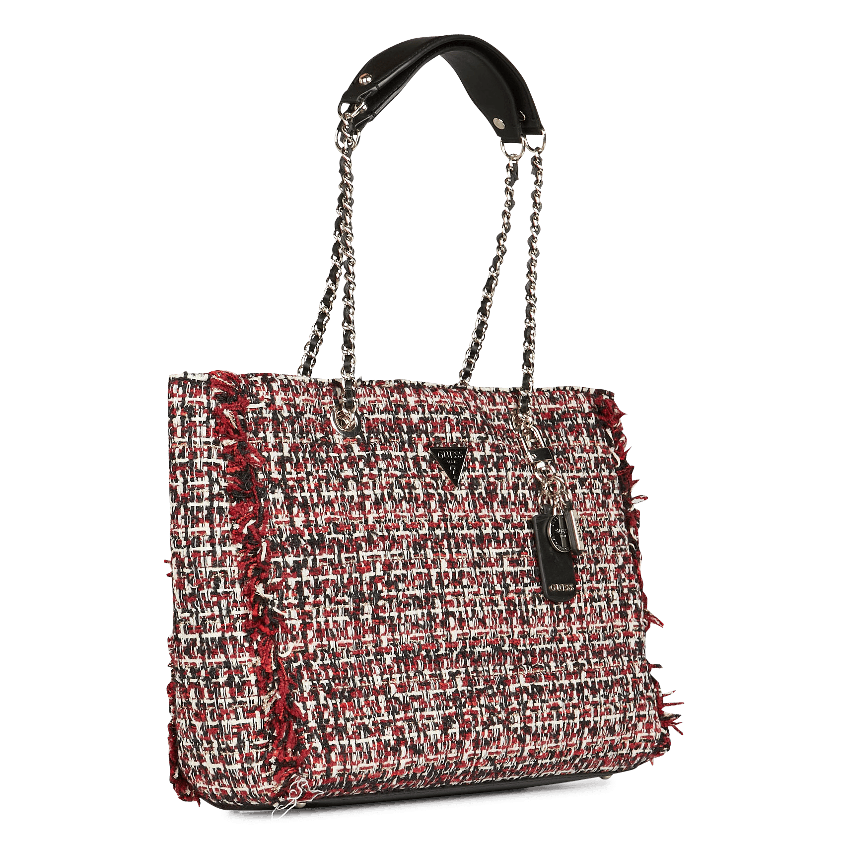 guess red tote