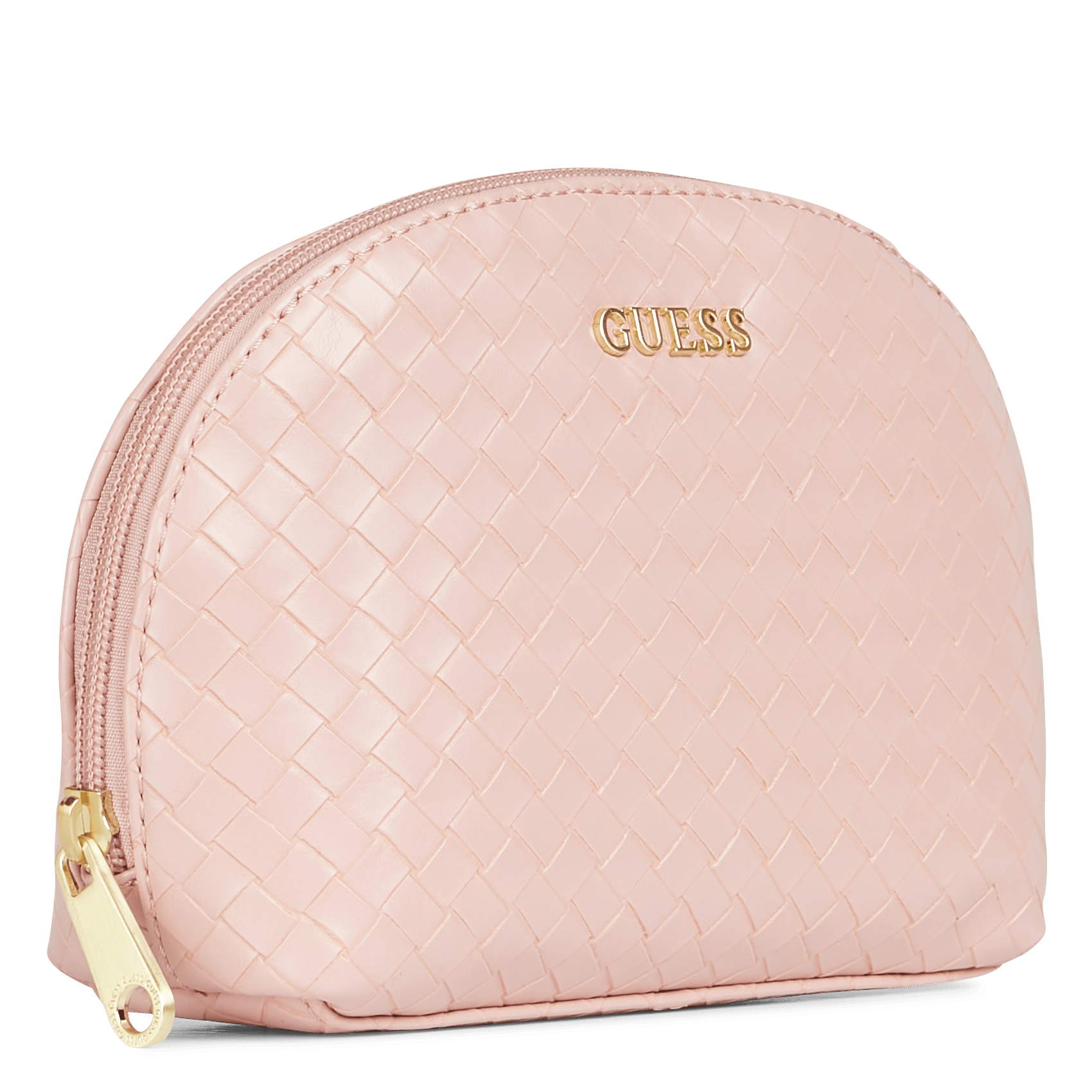 guess gold clutch bag