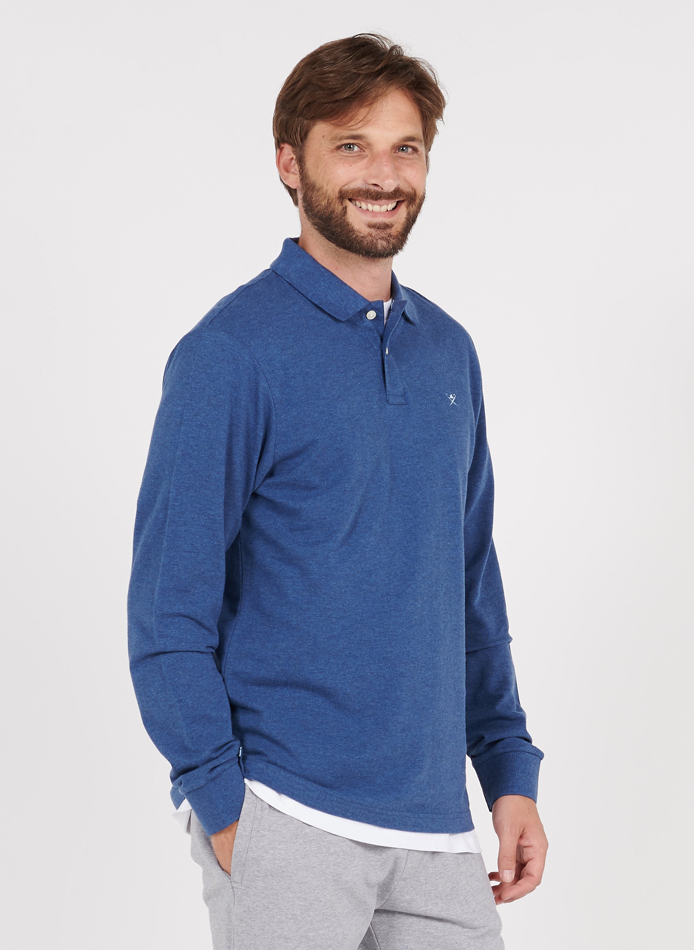 hackett mens polo