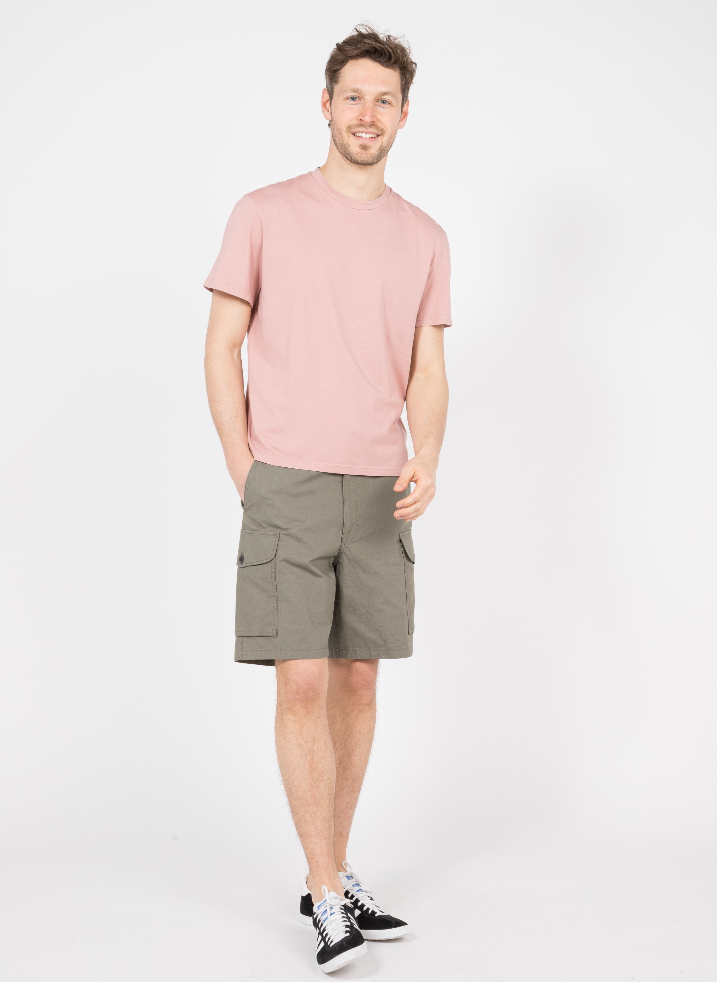 Sale Cotton-blend Cargo Shorts Camo 