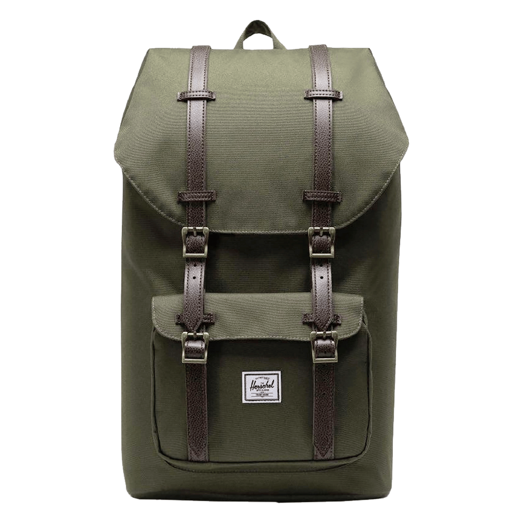 olive herschel backpack