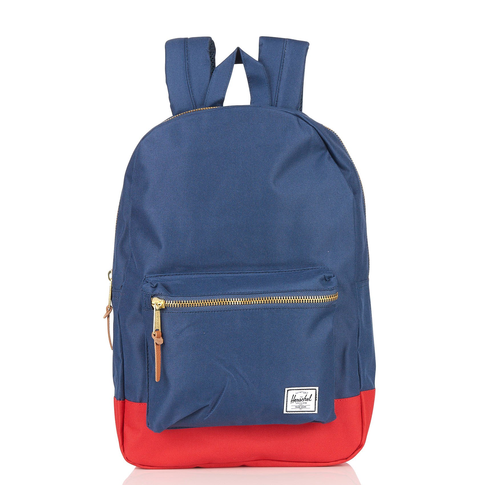 navy canvas backpack