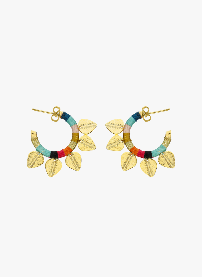 HIPANEMA Multicolored Brass earrings